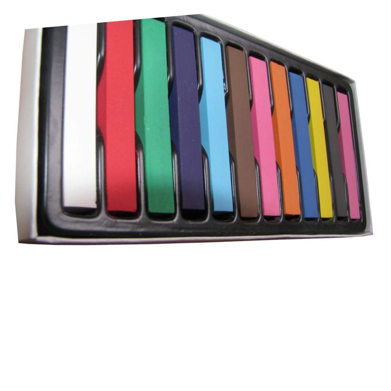 Gessetti per Chioma Temporanei 12 Colori, Kit per Tinte DIY
