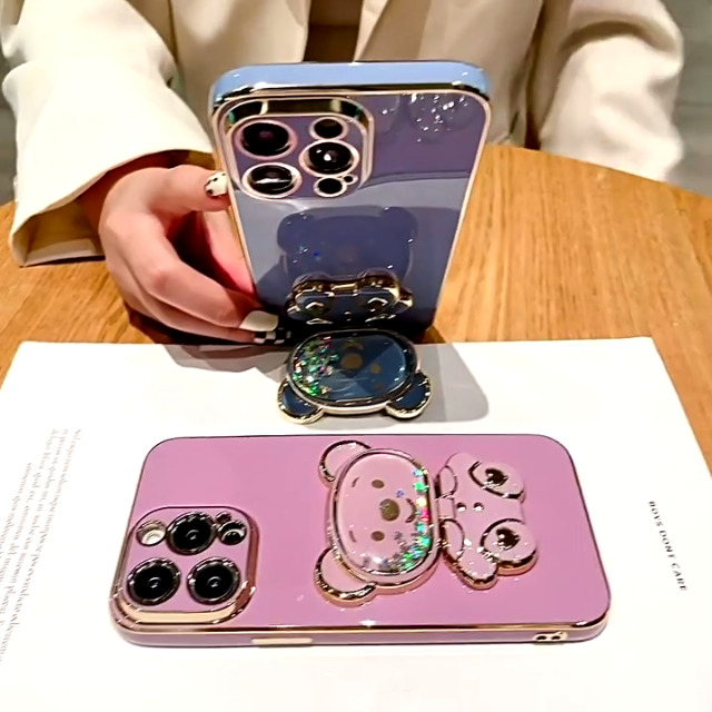 Custodia Per Xiaomi Redmi Note 13 5G - Cover Con Cavalletto E Brillantini - Morbida E Protettiva - Foto 2