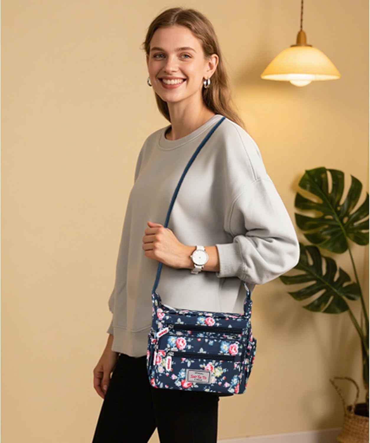 YYW Crossbody Bag for Women Multifunctional Shoulder Handbags for Daily Use Travel Work | Multifunctional, for Daily Use, Travel, Work, Multifunctional, for Daily Use - Image 2