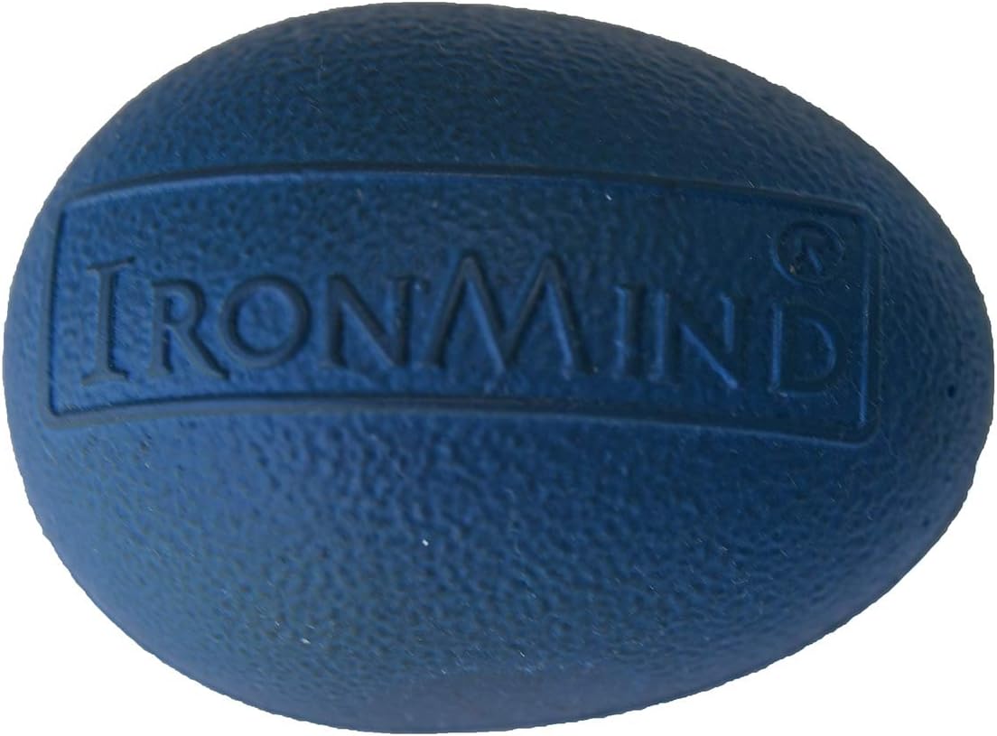 Blue IronMind EGG (firm): Put This Potent Hand Strengthening, Stress Reduction and Active Rest Tool in the Palm of Your Hand : Hand Strengtheners : Sports & Outdoors