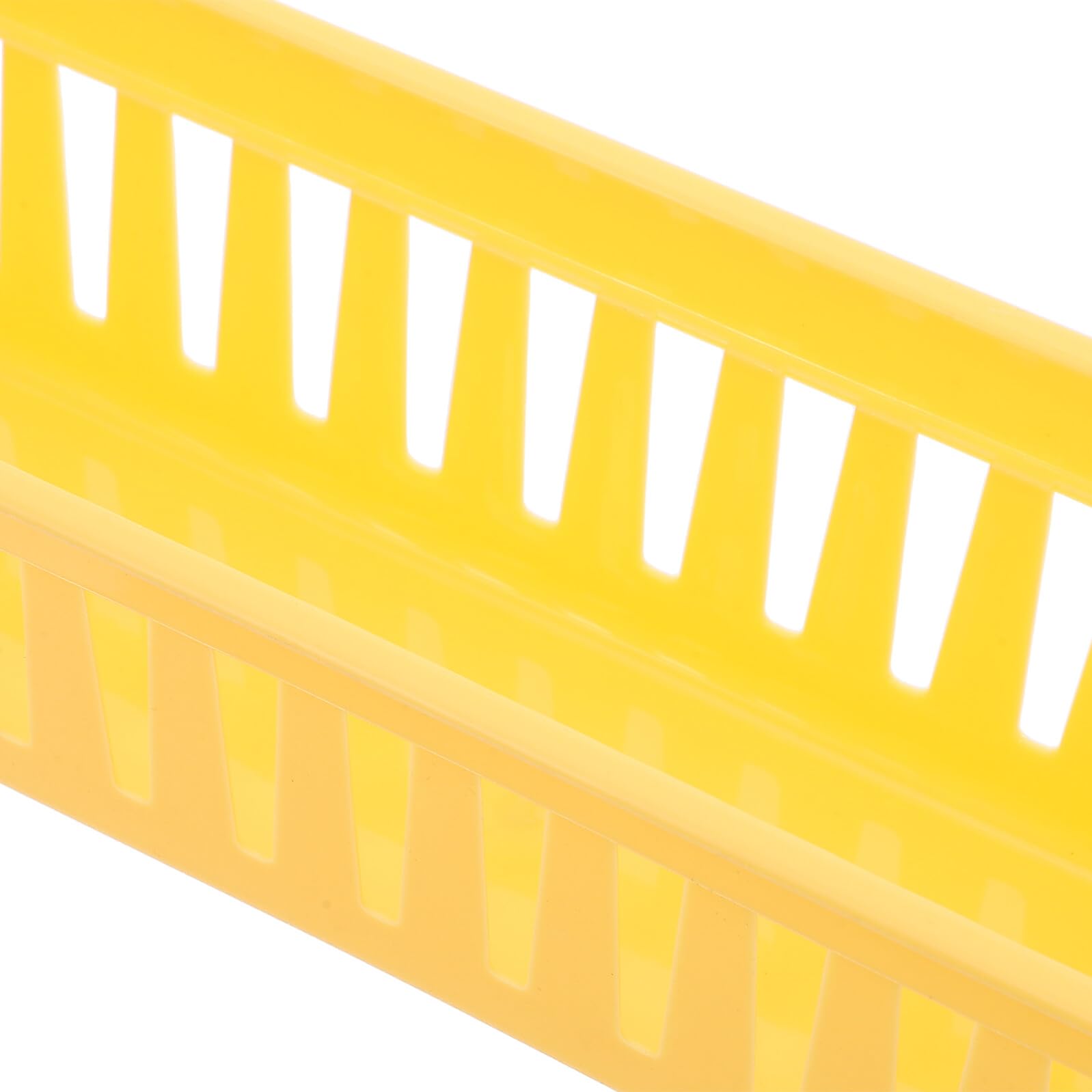Zerodeko 12pezzi Vassoio Portapenne in Plastica Rettangolare Per Ufficio e Scuola Organizer Da Tavolo Contenitori Portaoggetti Contenitori Per Matite Per Aule e Cancelleria