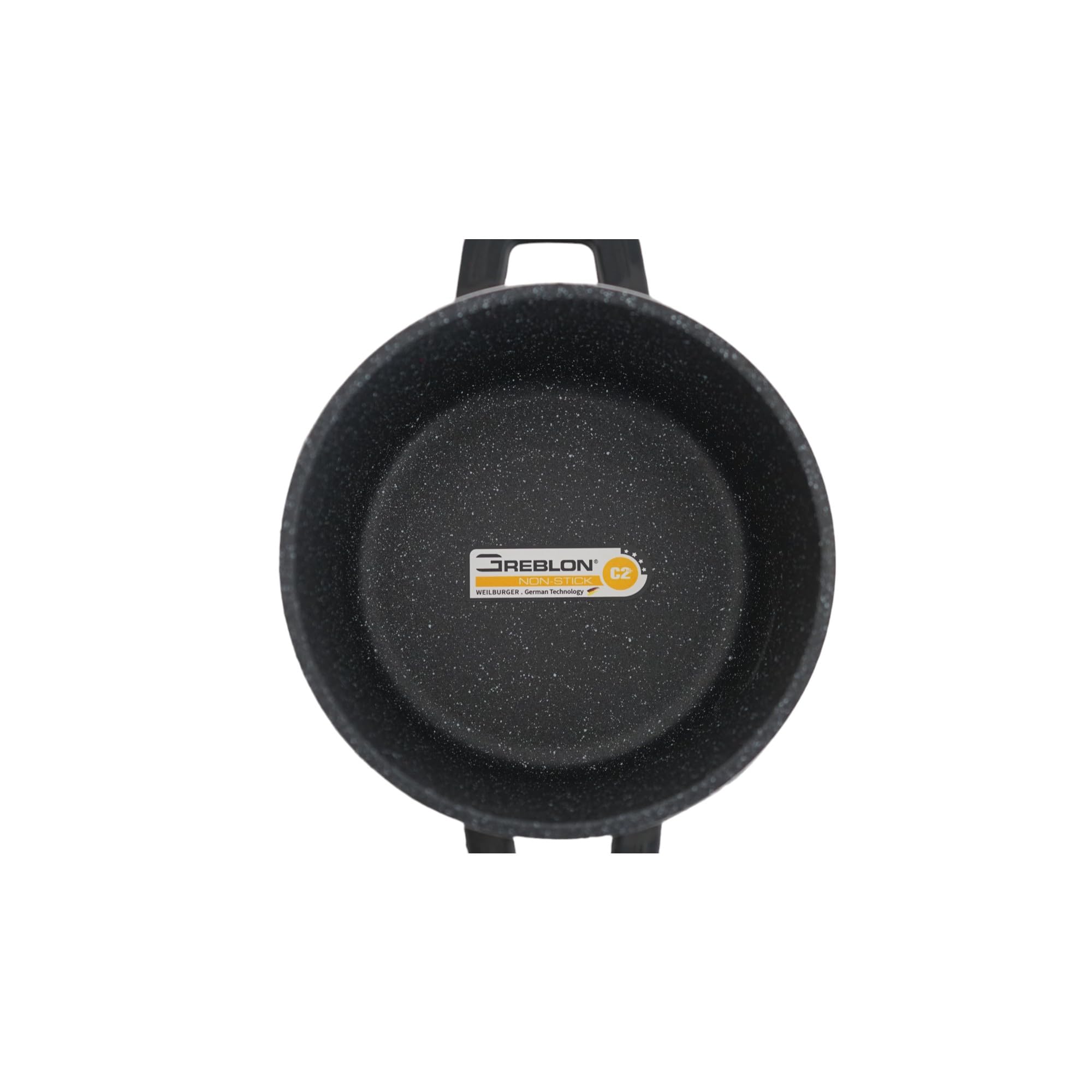 Wok 32 cm en revêtement anti-adhésif Greblon C2 - Induction