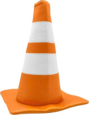 Chapeau De Fête Fedora Avec Panneaux De Signalisation - Taille Unique Adulte, Couleur Blanc, Idéal Pour Anniversaire Ou Soirée Déguisée