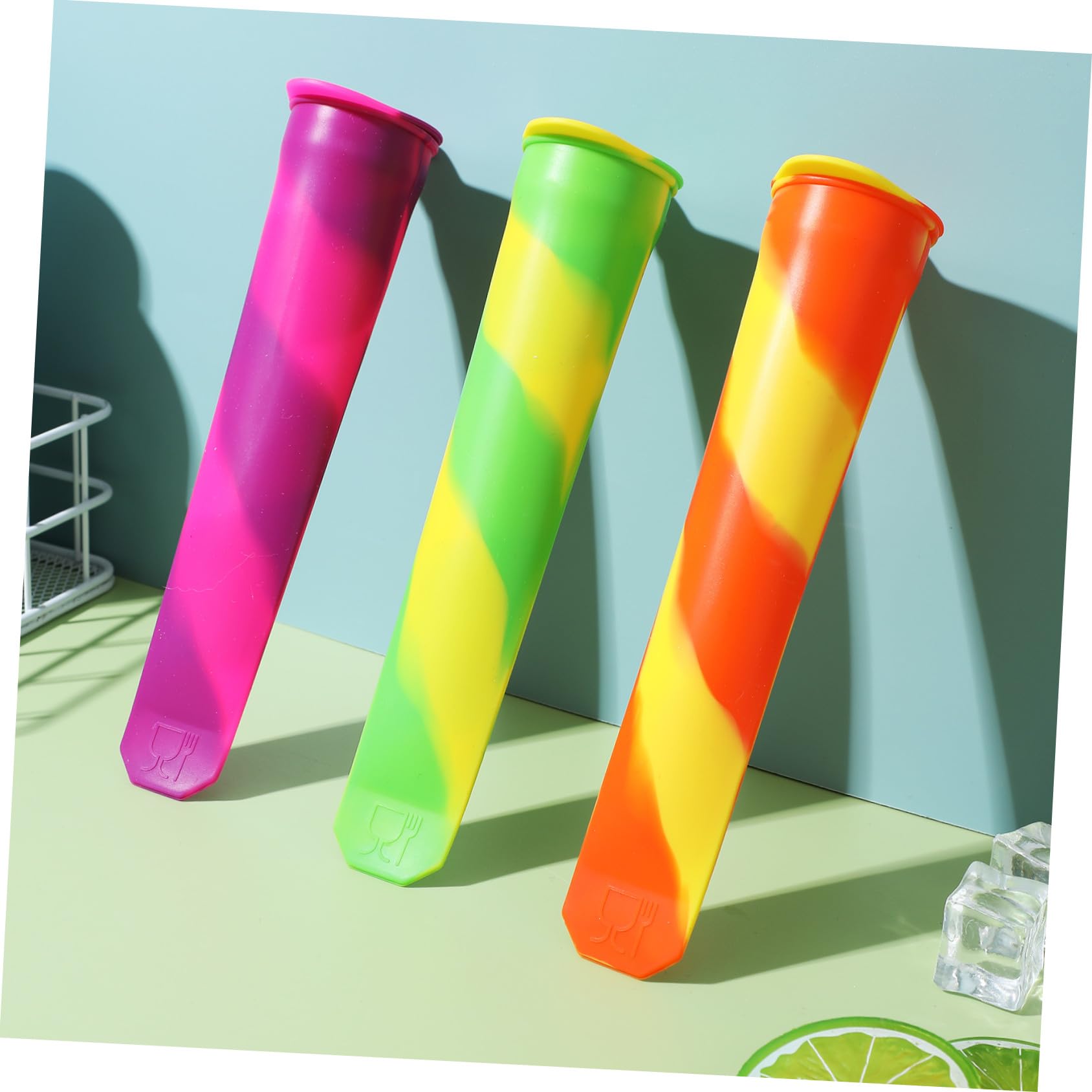 12pièces Moules à Glace Silicone Réutilisables Pour Maison Conception De Compartiments Multiples Facile à Utiliser Nettoyer