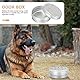 Hemobllo 6 Stück Geruchsdose für Hundetraining, ideal für Duftspiele und Training von Arbeitshunden, 80 ml, Aluminium, 6 Stück