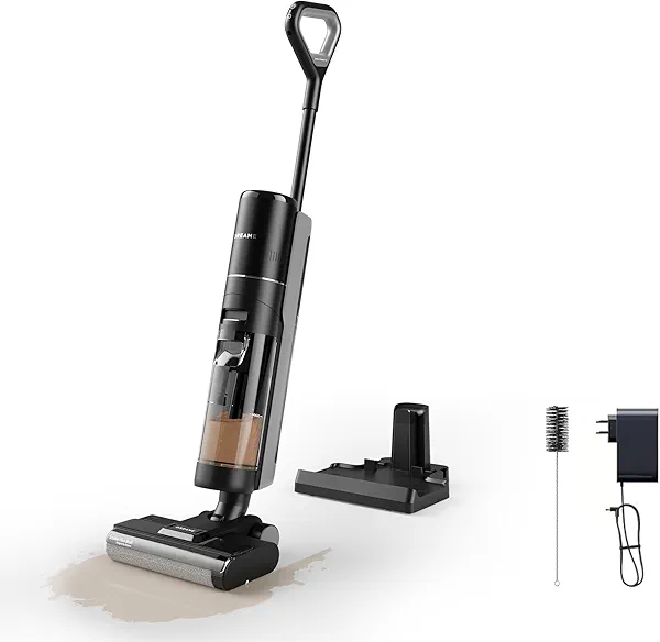 DREAME G10 Wet Dry Vacuum Cleaner, Cordless Vacuum Mop All in One with Auto Self-Cleaning, Up to 30 Mins Runtime, Cordless Floor Cleaner Machine for Hard Floors, Edge Cleaning Wet Dry Vacuum