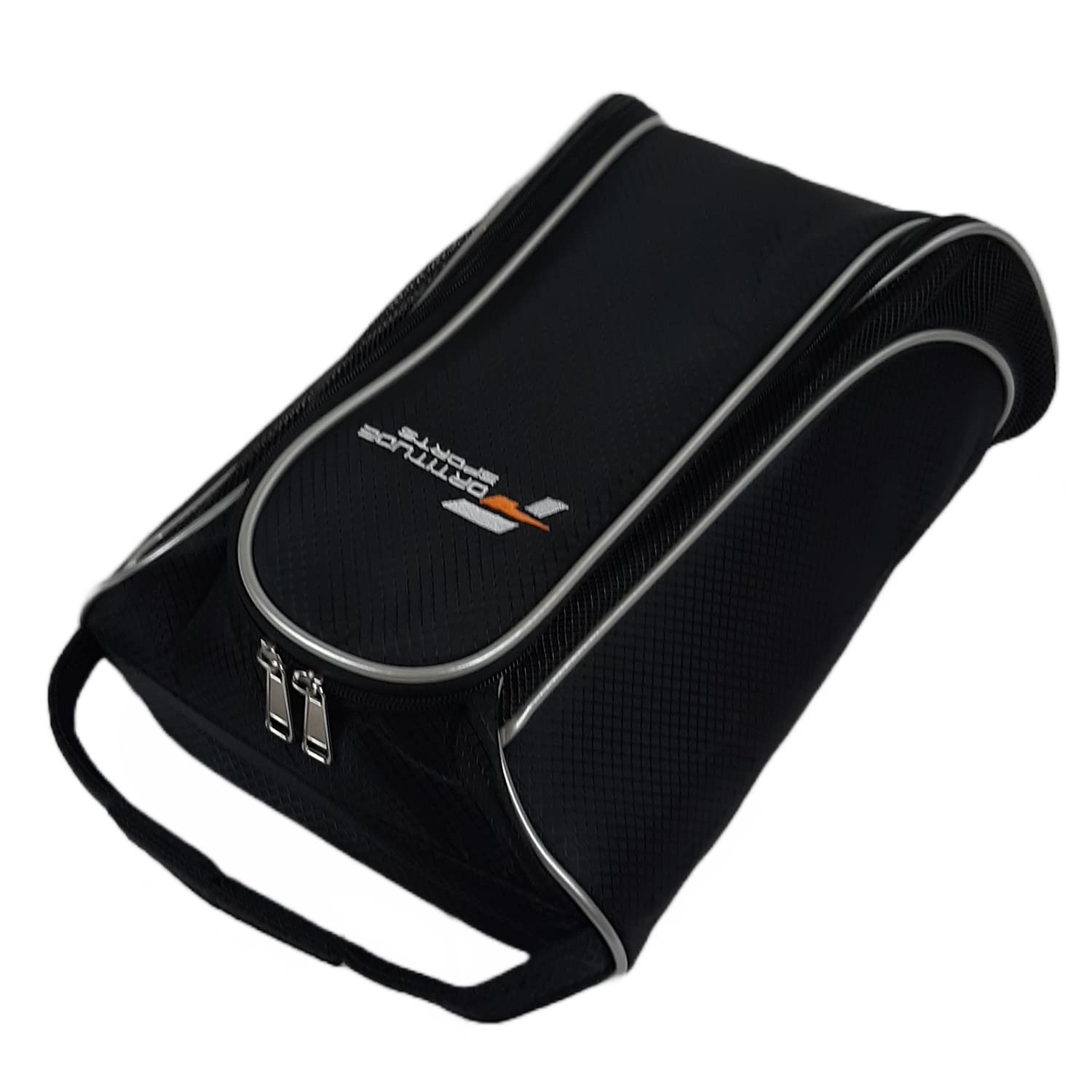 Bolsa para zapatos de golf | Bolsa de zapatos de viaje de nailon impermeable para zapatos de hasta talla 11 | Regalos de golf para hombres y mujeres | Bolsa de botas de fútbol | Bolsa