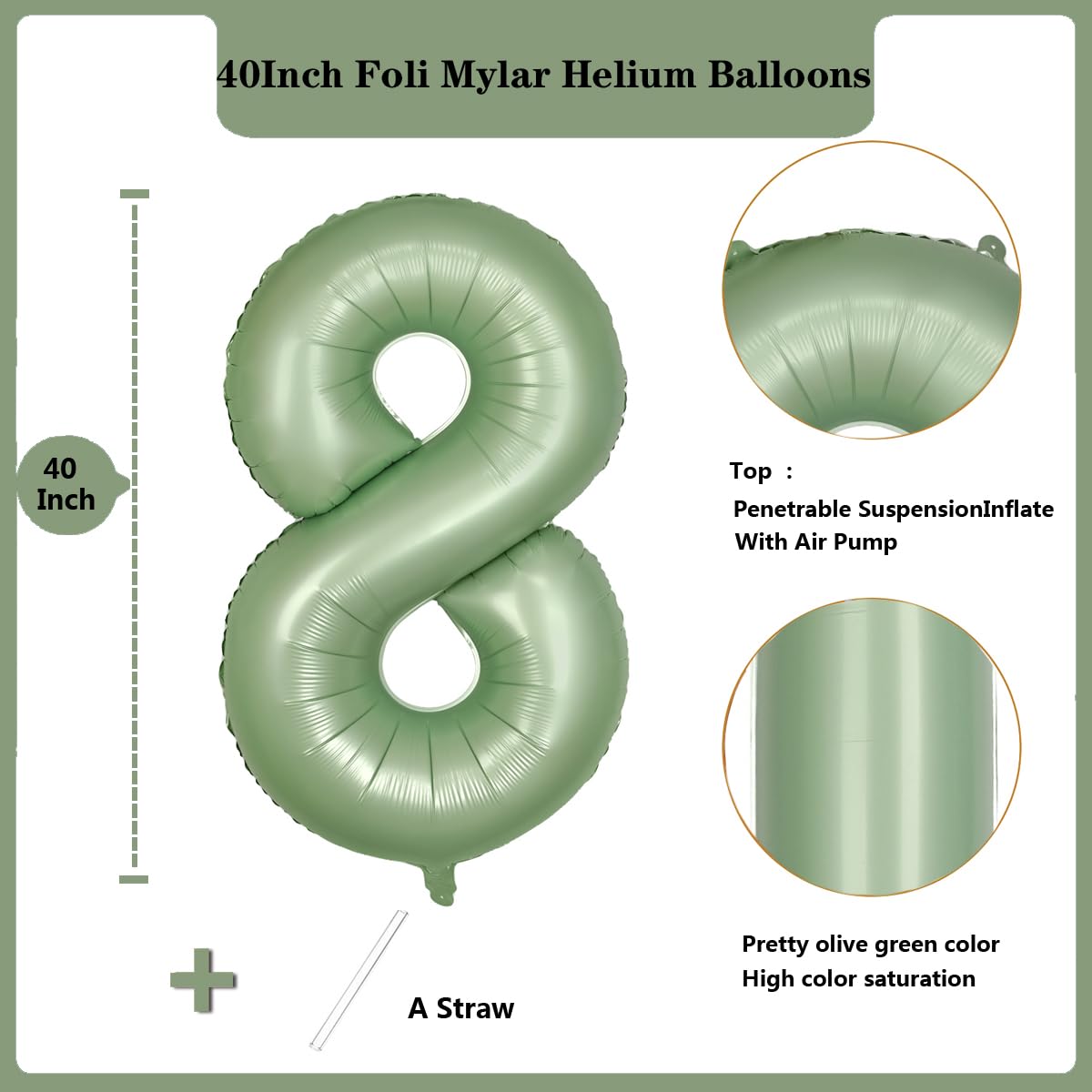Red 0 balloon 40 Inch Giant Helium Foil Number 0 to 9 Red Balloon Birthday Wedding Party Digital Decorations (Number 0) — view 217