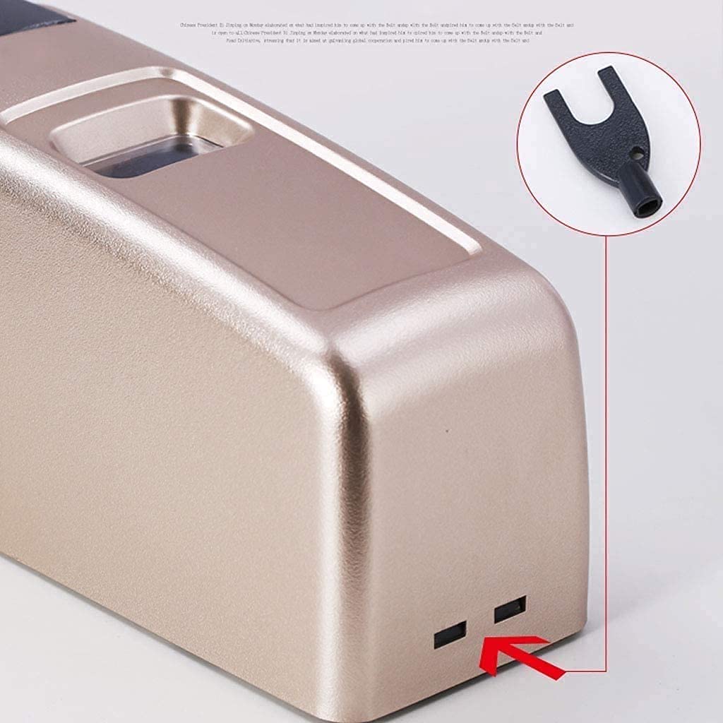 Seifenspender, Wandmontierter kommerzieller flüssiger Seifenspender Punch-Free Manual Foam Seifenspender mit großer Kapazität, 500ml (Color : B)