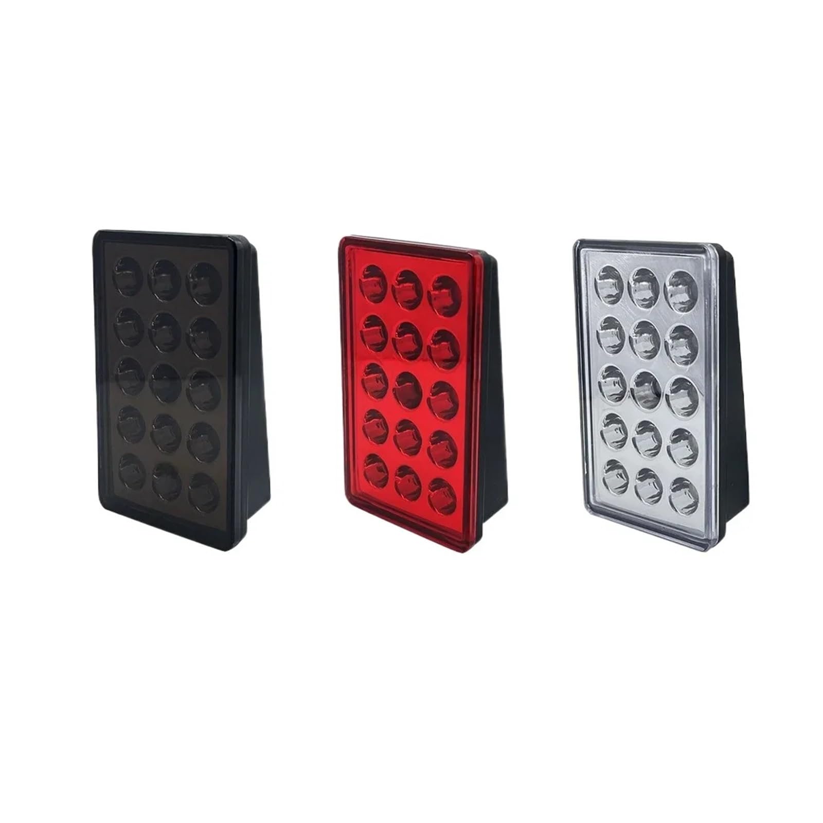 Luci di Frenata A LED Stile F1 12V 15led Posteriori Auto Flash Avvertimento Arresto Retromarcia Lampade Segnalazione per Auto SUV Moto Coda Indicatori