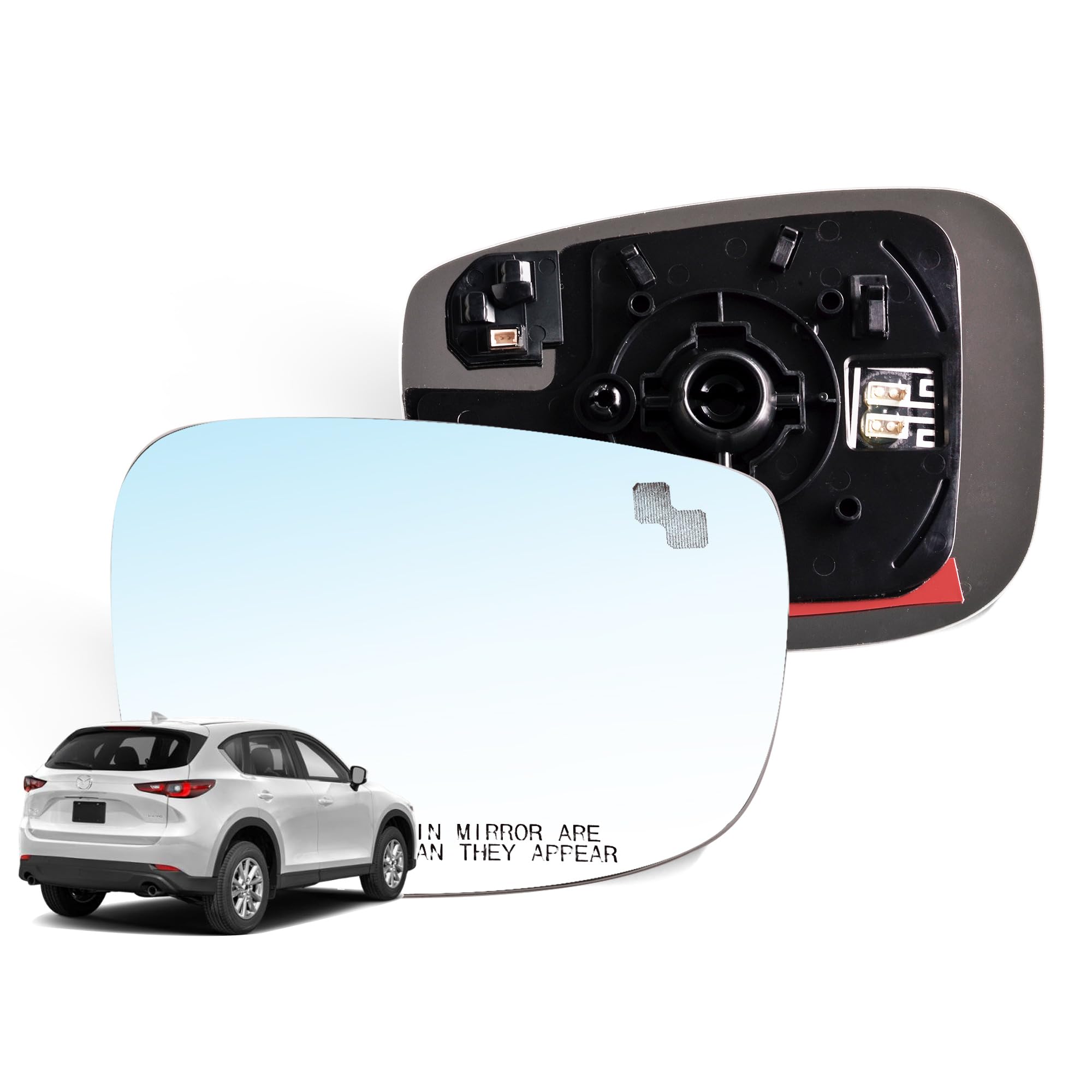 Amazon.com: GrteRokky Passenger Side Mirror Glass w/Heated|Blind