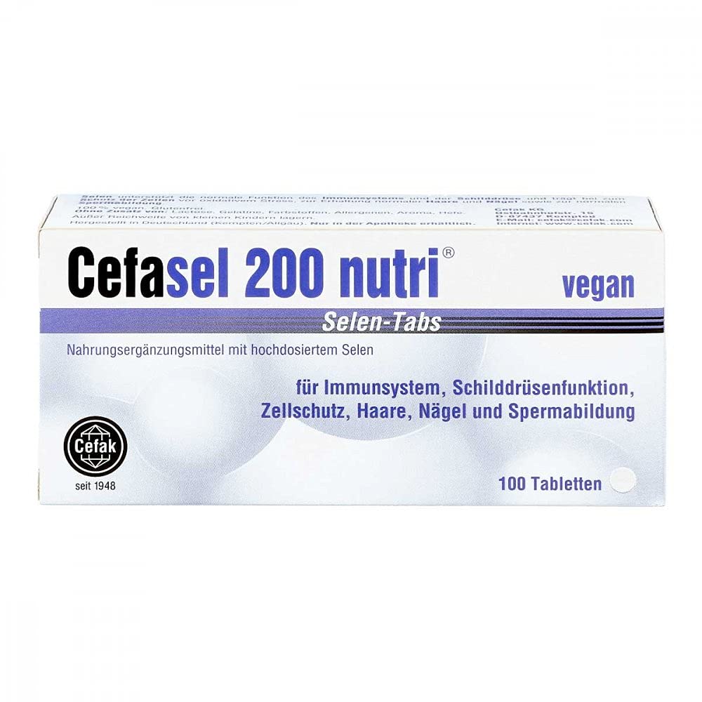 Cefasel 200 nutri Selen-Tabs, 100 St. Tabletten