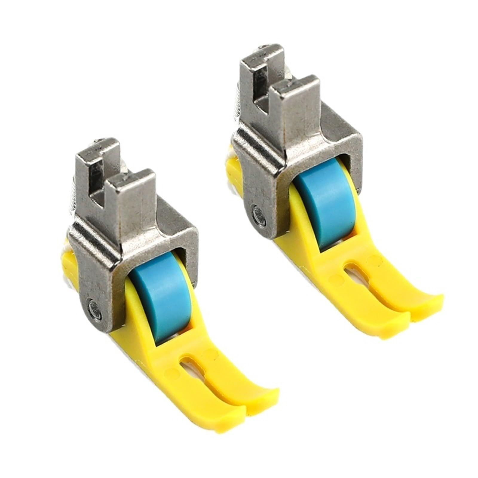 2 uds P351 Rodillo PTFE prensatelas Inferior se Adapta a máquina de Coser de Punto de Bloqueo de 1 Aguja 8500, 8700, S7200 A5,A6