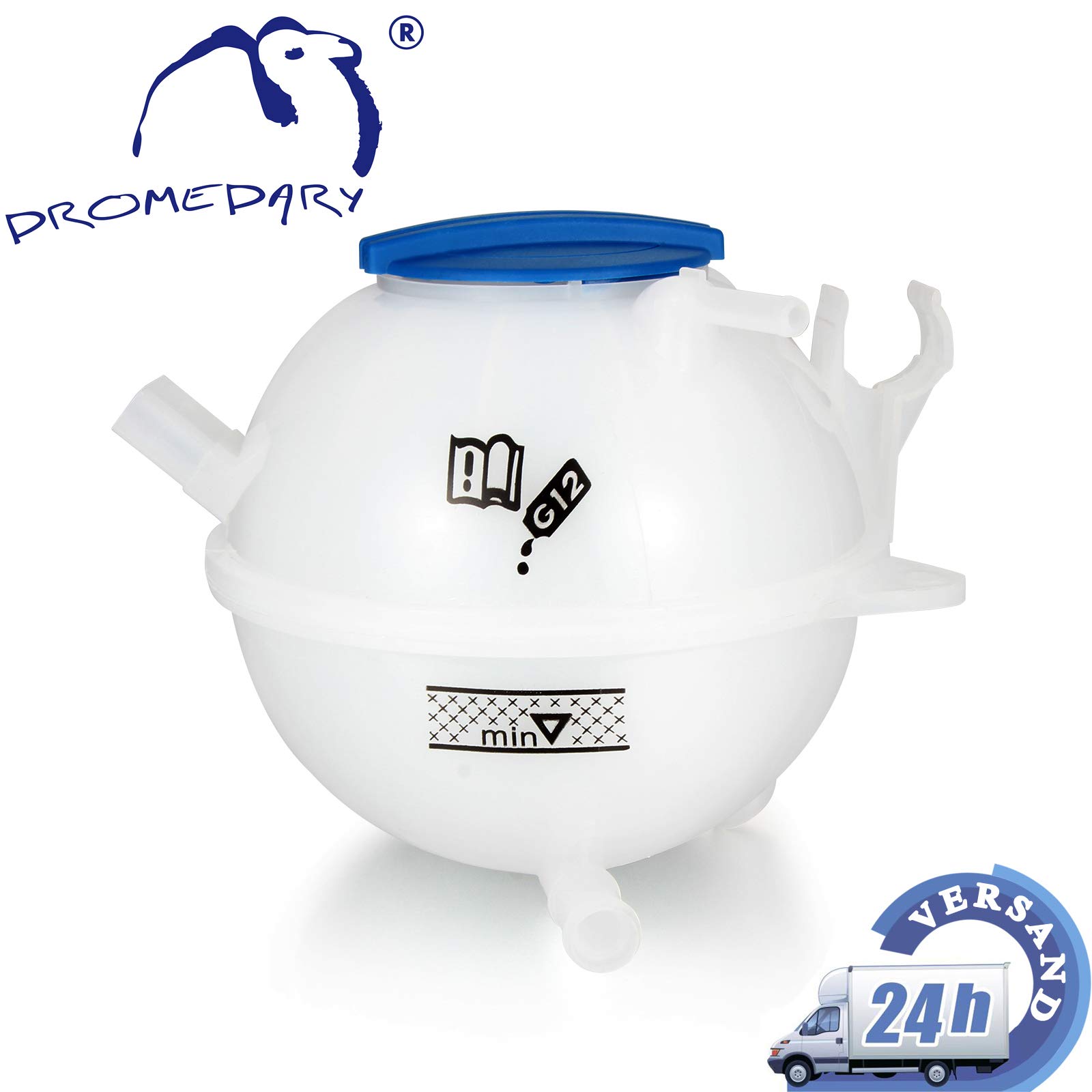 Dromedary 1K0121407A Ausgleichsbehälter Kühlmittelbehälter Kühlwasserbehälter mit Deckel A3 8P1 TT Octavia Superb II Golf Plus Golf V 1K1