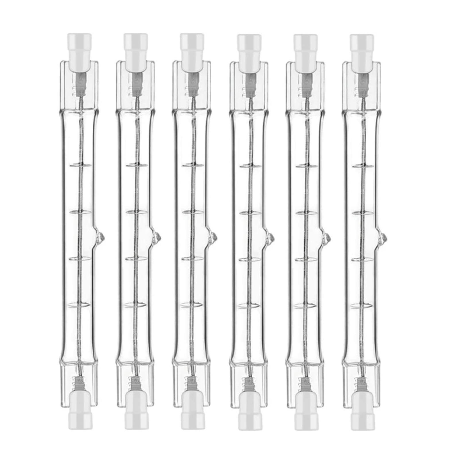Bombillas halógenas de filamento de tungsteno R7S, 10 unidades, 118 mm, 120 V/230 V, 500 W, tubos de iluminación halógenos tipo J T3, 50 unidades, 230 V, J118