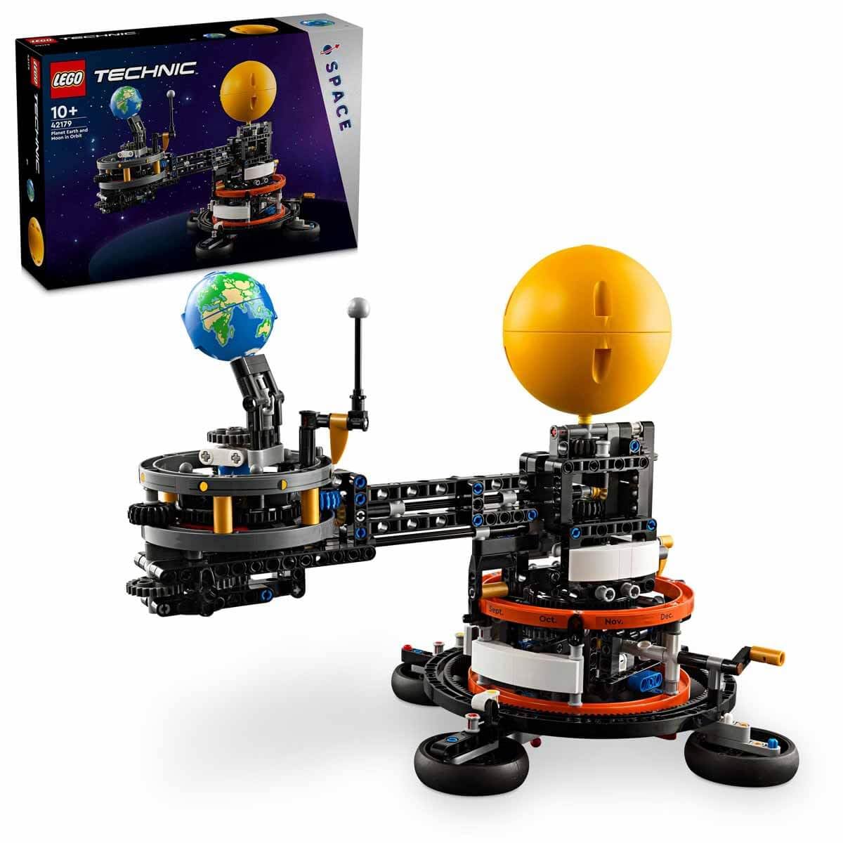 LEGO Technic 42179 Sun Earth Moon Model Playset, Gift for Children from 10 Years, Toy to Represent The Solar System, Let Boys and Girls Play Imaginatively and Independently