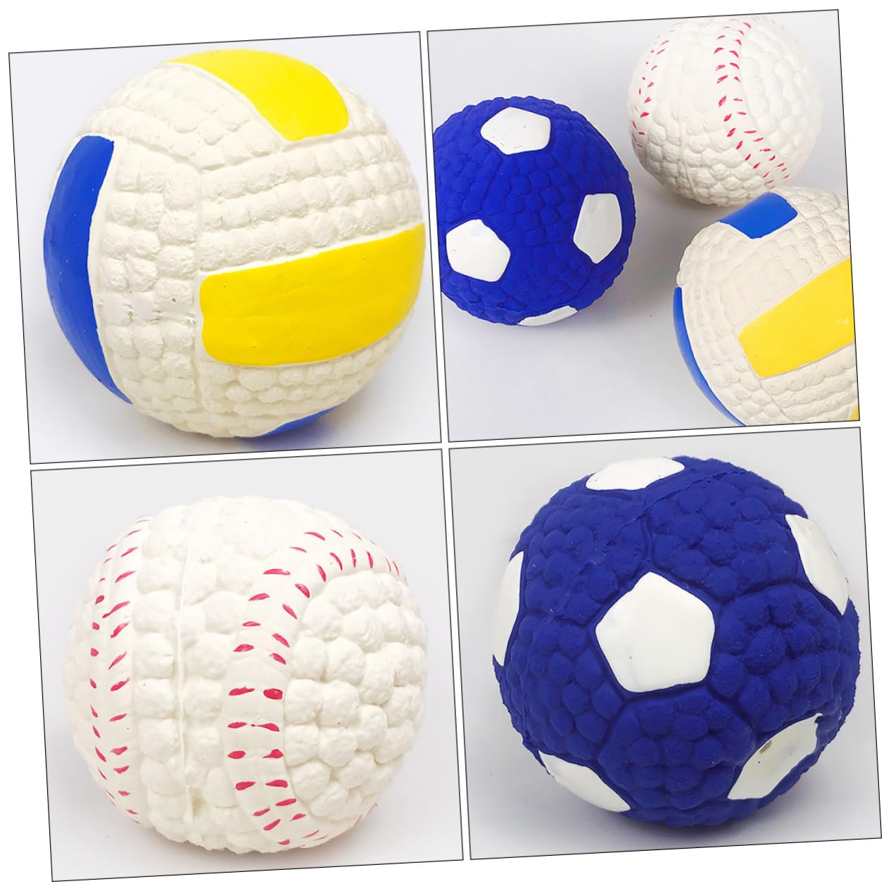 Happyyami 3piezas Juguetes De Molar De Caucho para Resistentes y Divertidos para Entrenamiento y De