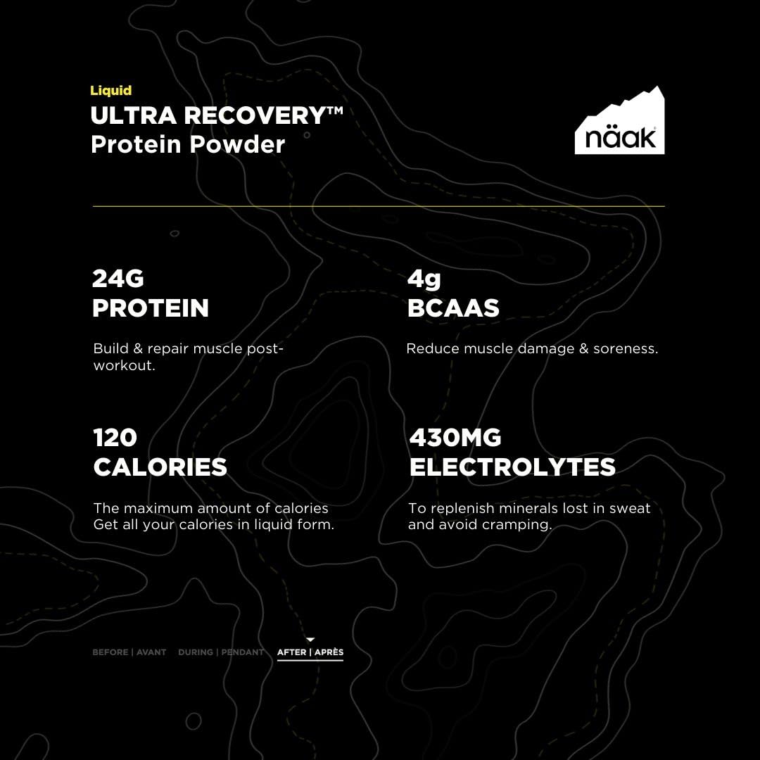 NÄAK Protein Powder, 500g (15 servings) | 25g Plant-based Protein, 4g BCAAs, Keto, Dairy-Free, GMO Free, Gluten Free (Vanilla)