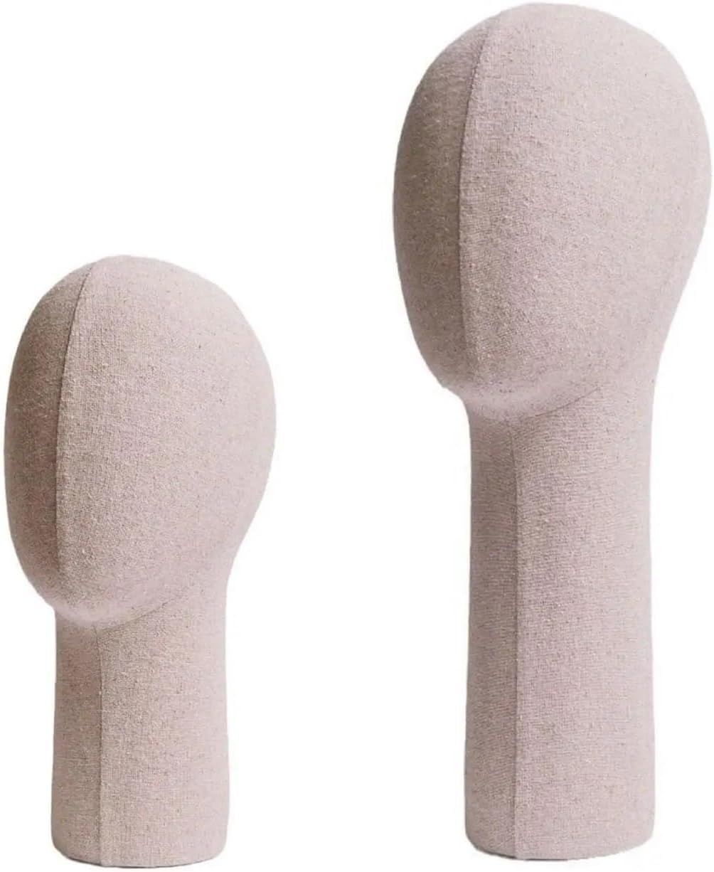 CONGRUI Mannequin Head Wig Display Holder Hat Stand For Glasses Hats(Short)