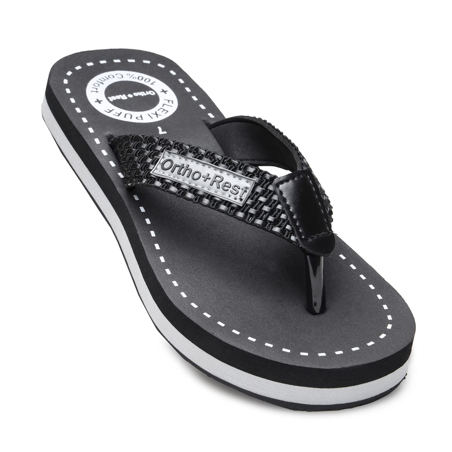 Ortho + RestMen soft and comfortable lightweight ortho slipper and flip flops