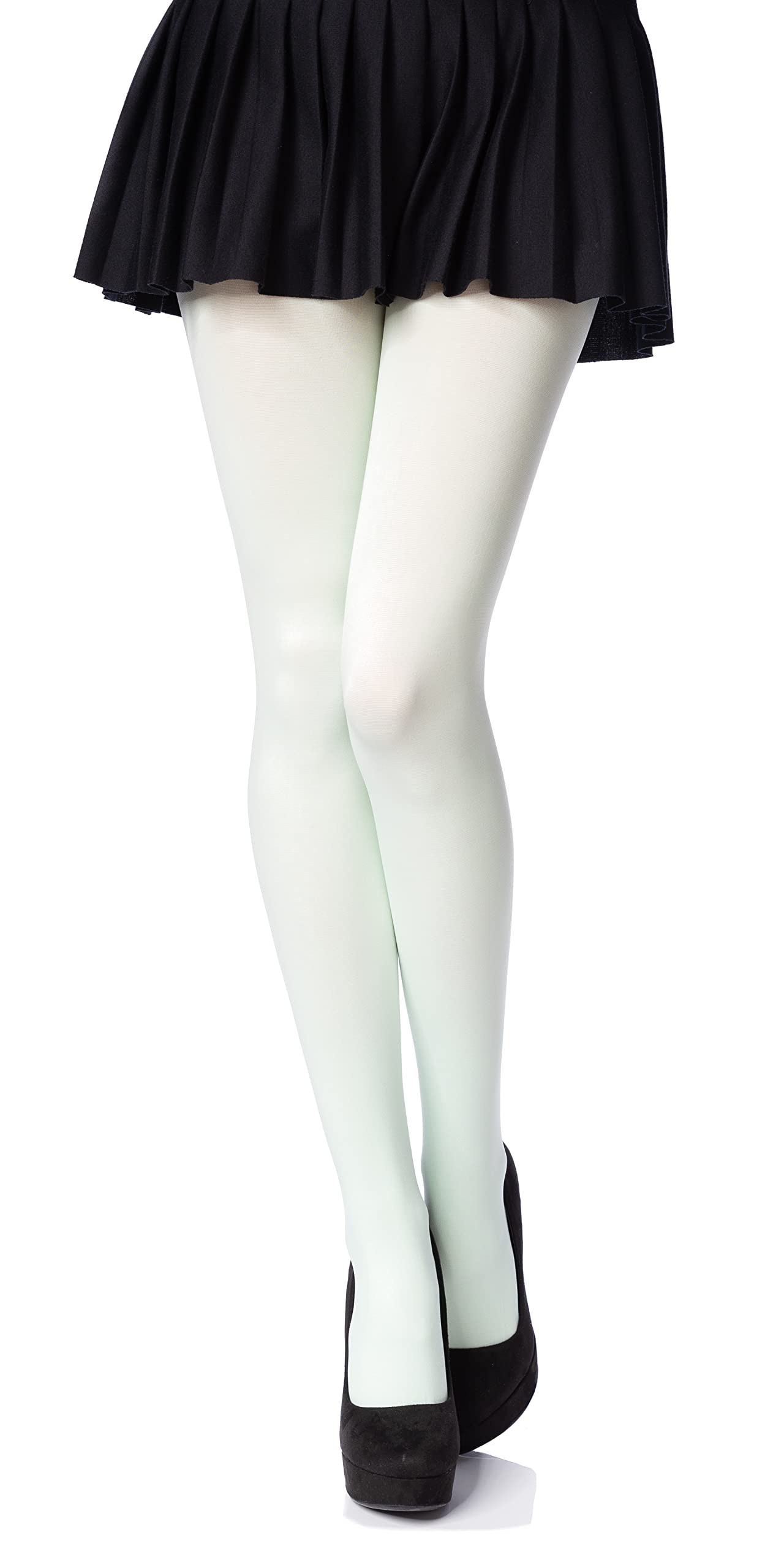Romartex Opaque 100 Denier Tights, 23 Colours, Sizes S-XL, XL, aquamarine