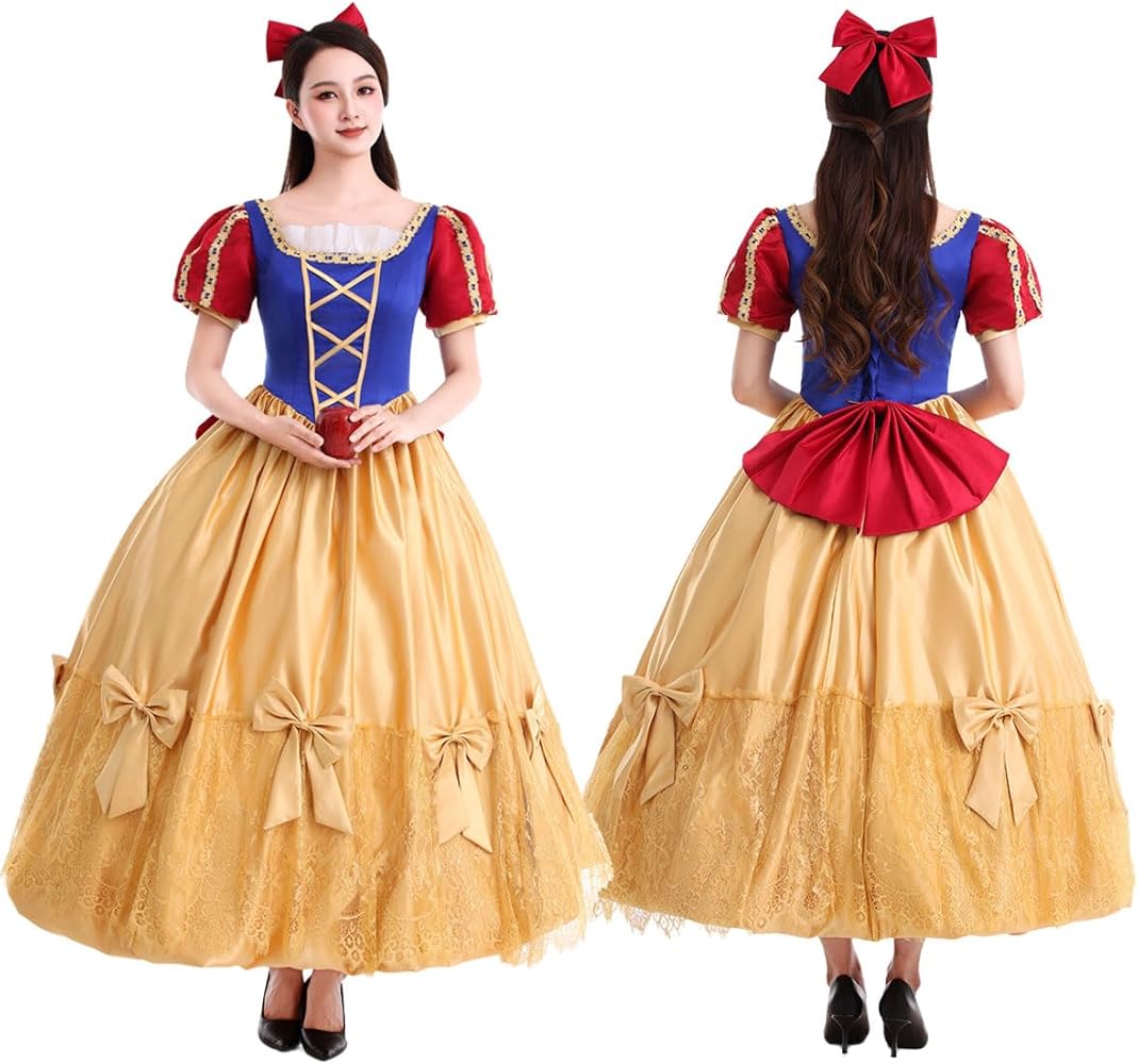 Amazon.co.jp: [monoii] 白雪姫 コスプレ ハロウィン 仮装 プリンセス