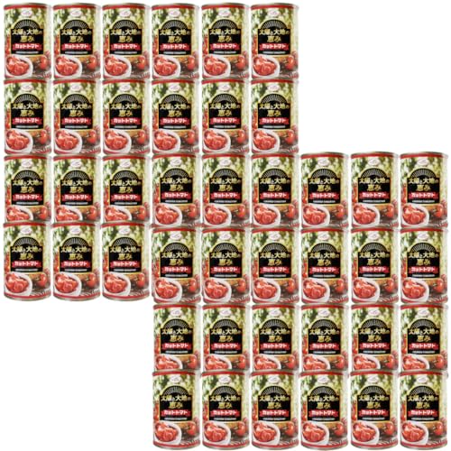 太陽と大地の恵み カット トマト缶 390gx48缶 トマト 缶詰 完熟 業務用ダイスカット 業務用 まとめ買い Diced Tomatoes