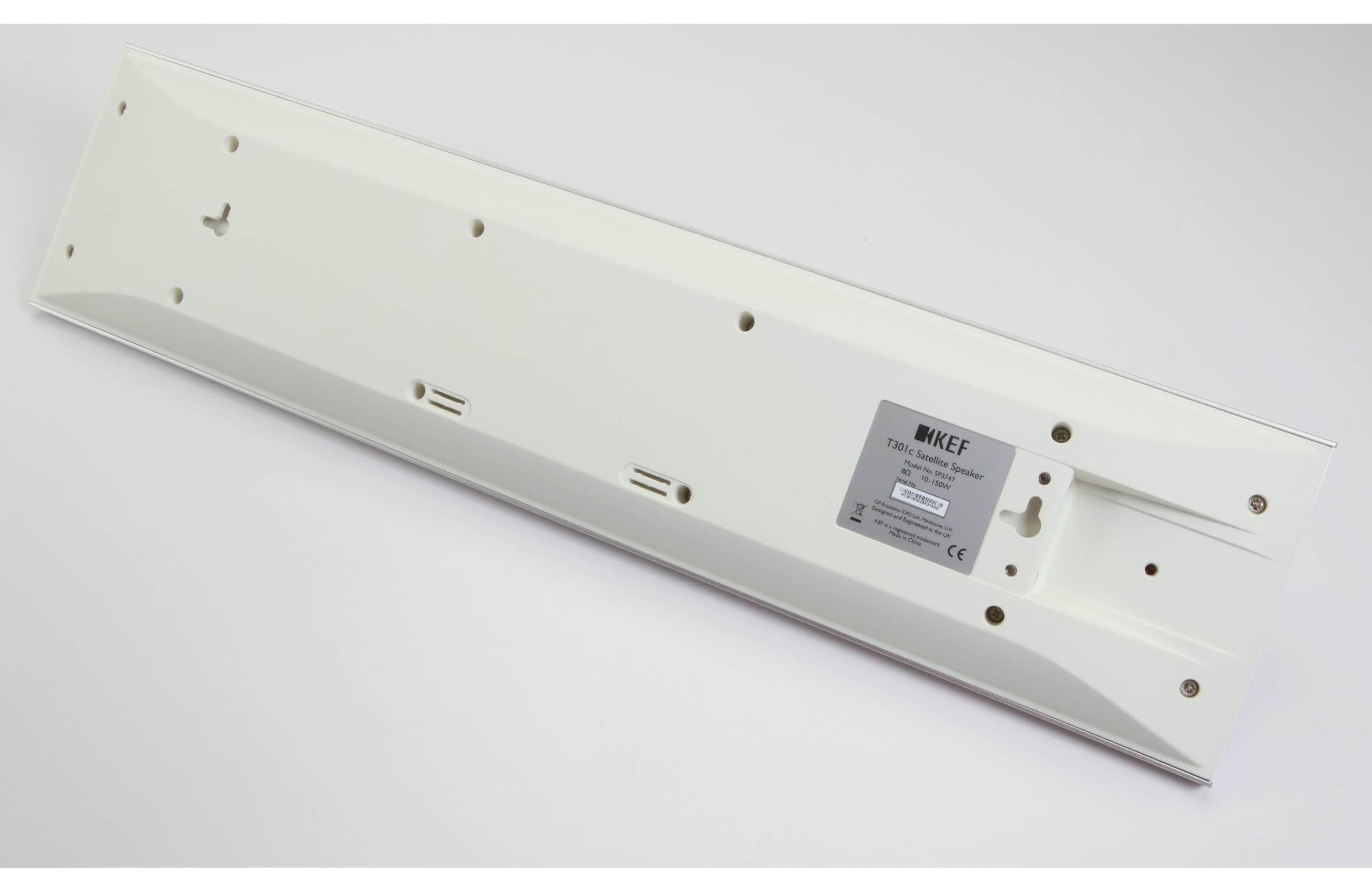 KEF T301c Center Altavoces de Estantería 2 Vías, Color Blanco