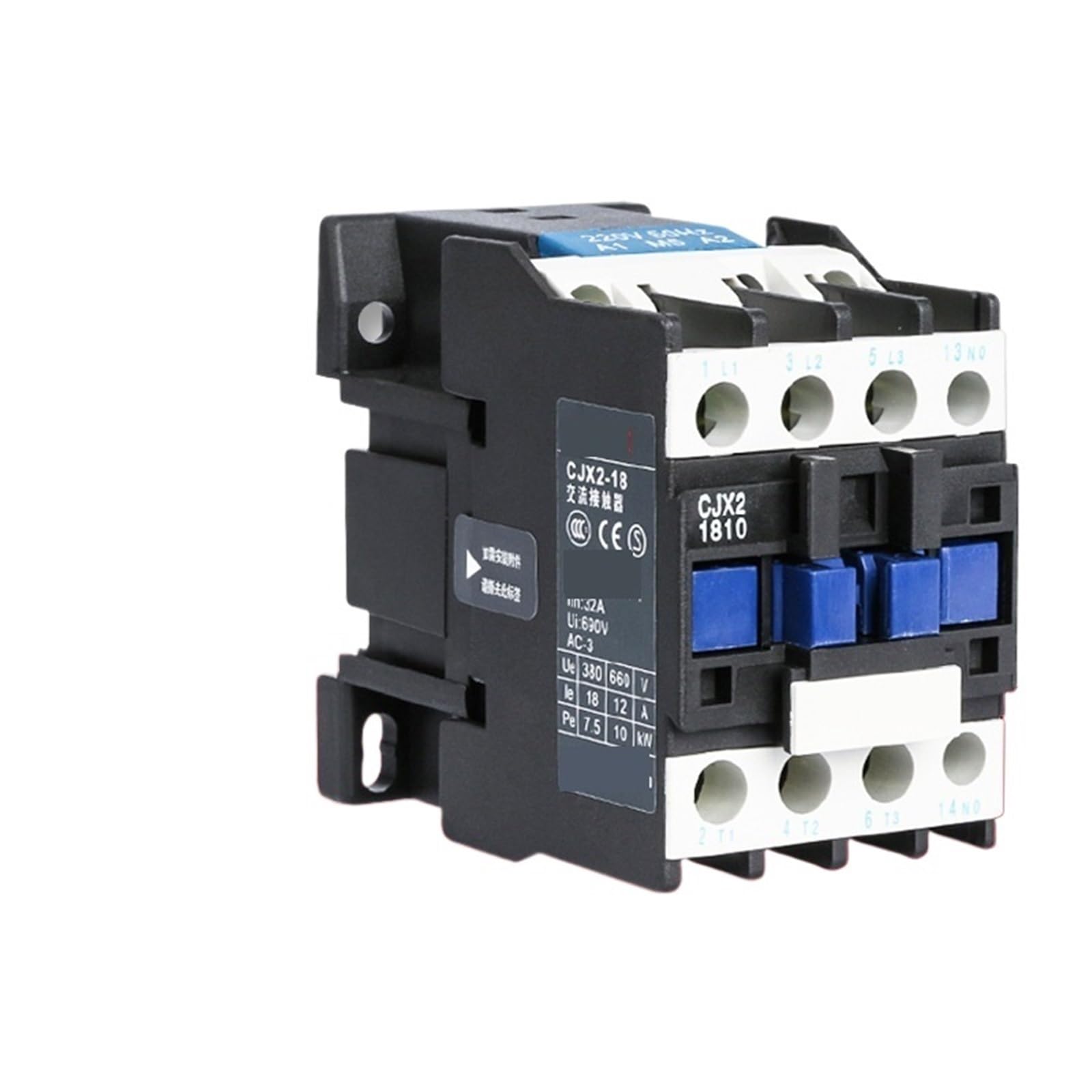 FPJQOBJC CJX2-1810 01 AC Contactor 220V380V Three-phase