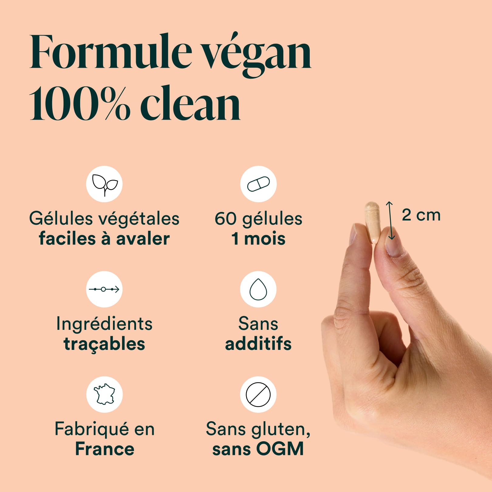 NOVOMA Ashwagandha KSM-66® 1000 mg, Anti-stress & Sommeil, 5% de Withanolides, 60 Gélules Vegan, Fabriqué en France
