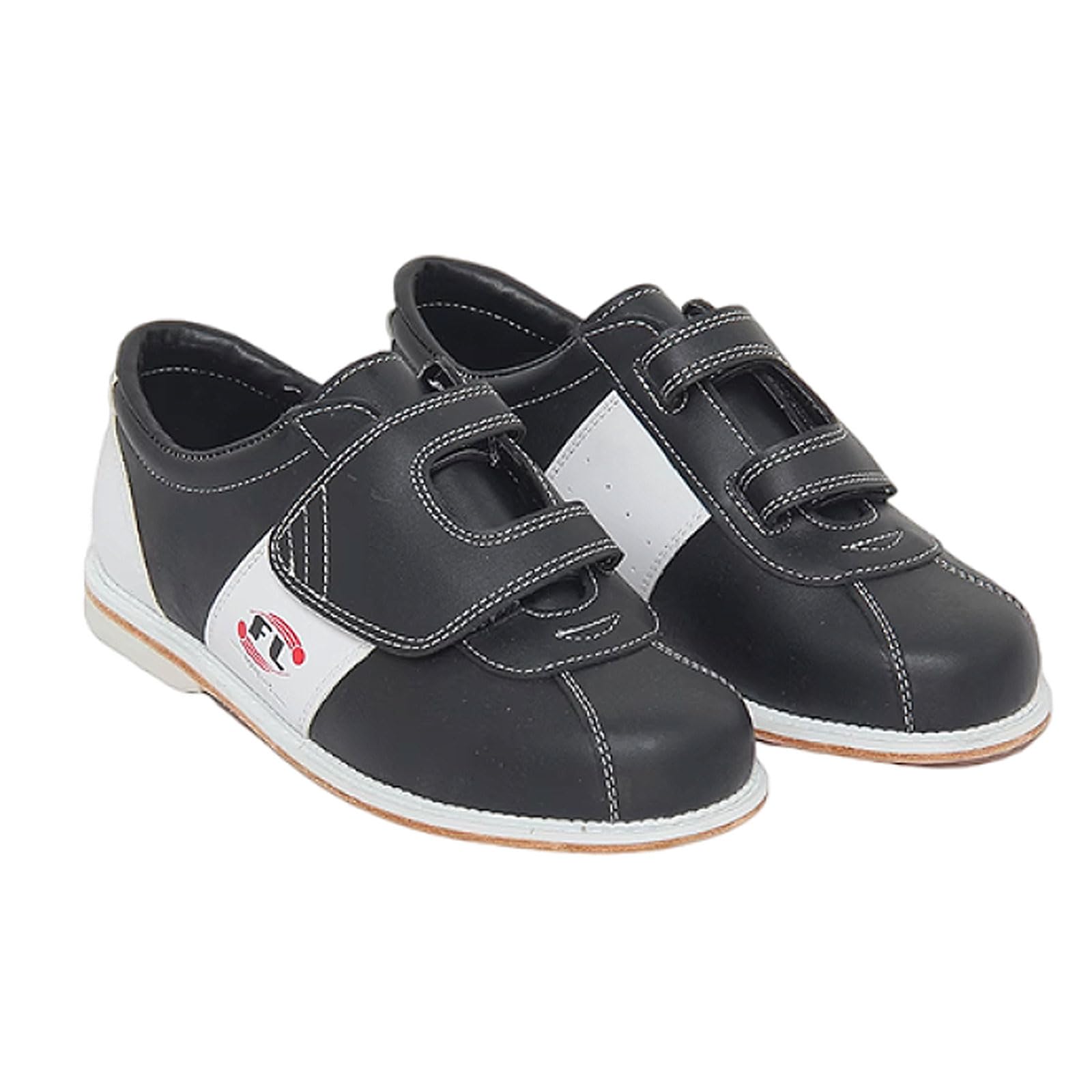 Scarpe da Bowling da Uomo Allenamento,Scarpe da Bowling Indoor per Principianti,Scarpe da Bowling da Uomo in Pelle,Scarpe da Passeggio Leggere,per Giocatori amatoriali e Casual