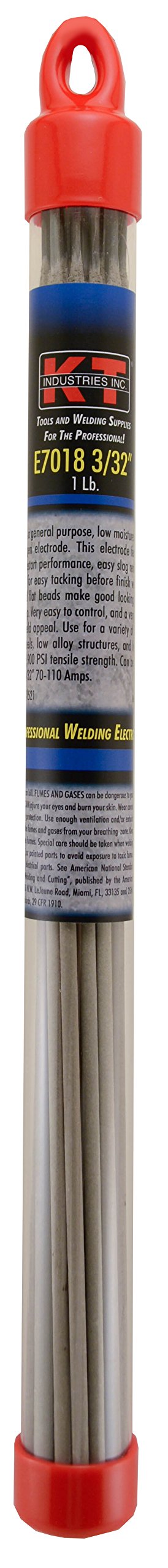 K-T Industries 7018 Electrode, 3/32-Inch, 1-pound