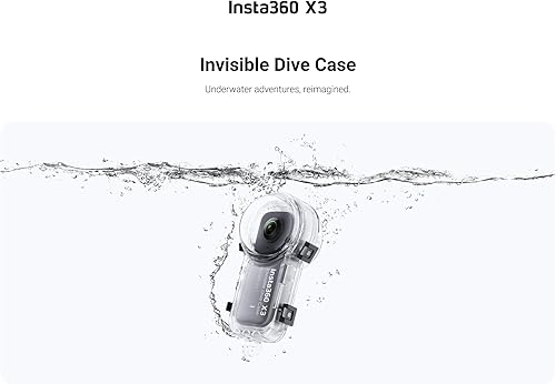 Miniatura 2 de Insta360 Estuche de buceo invisible X3 (nuevo) - Impermeable hasta 164.0 ft (164 pies)