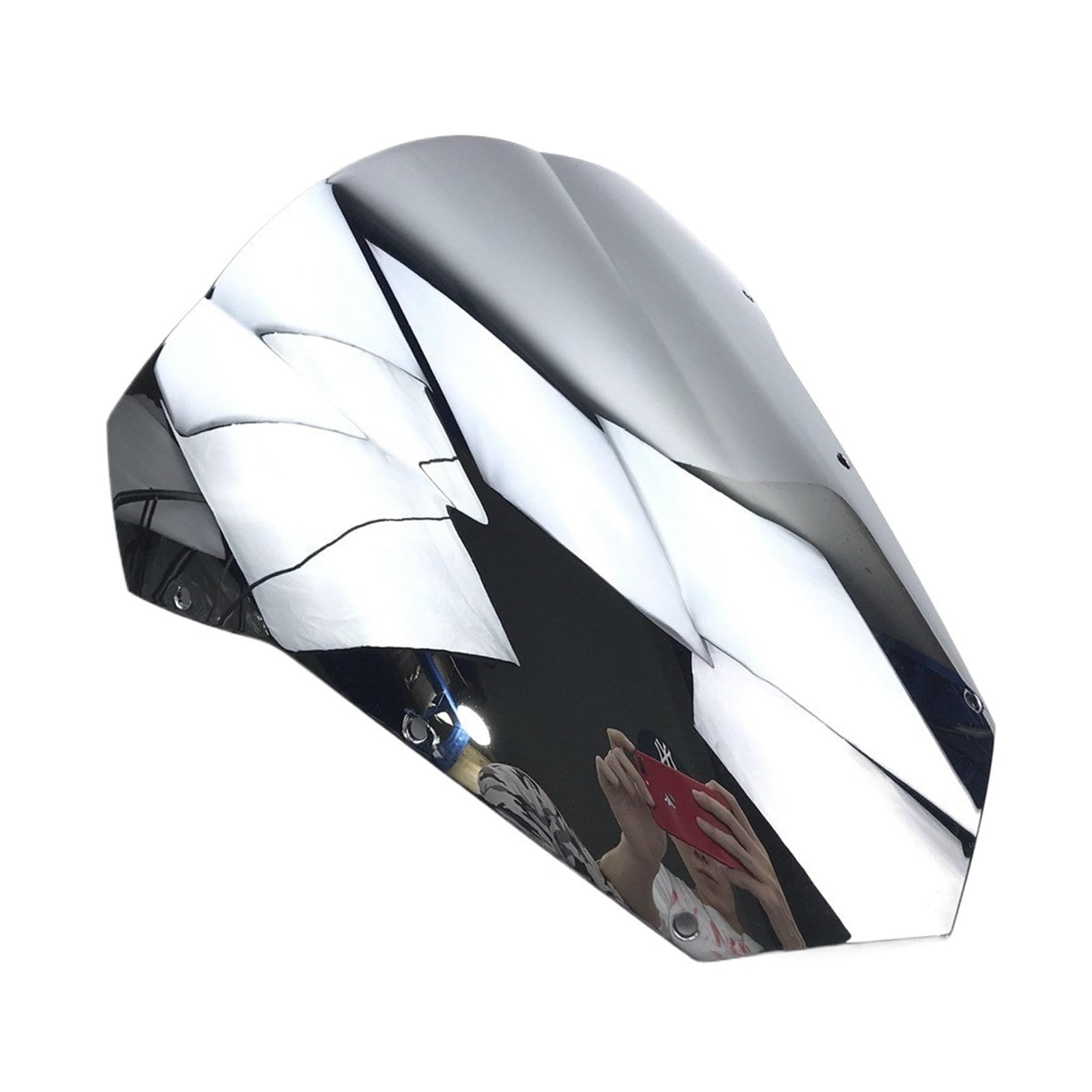 Windschutzscheibe Für Yamaha FZ6 / Fazer S2 (2003–2008) – Double Bubble Smoke, 5 Mm Dick, PC-Material, Besserer Windschutz