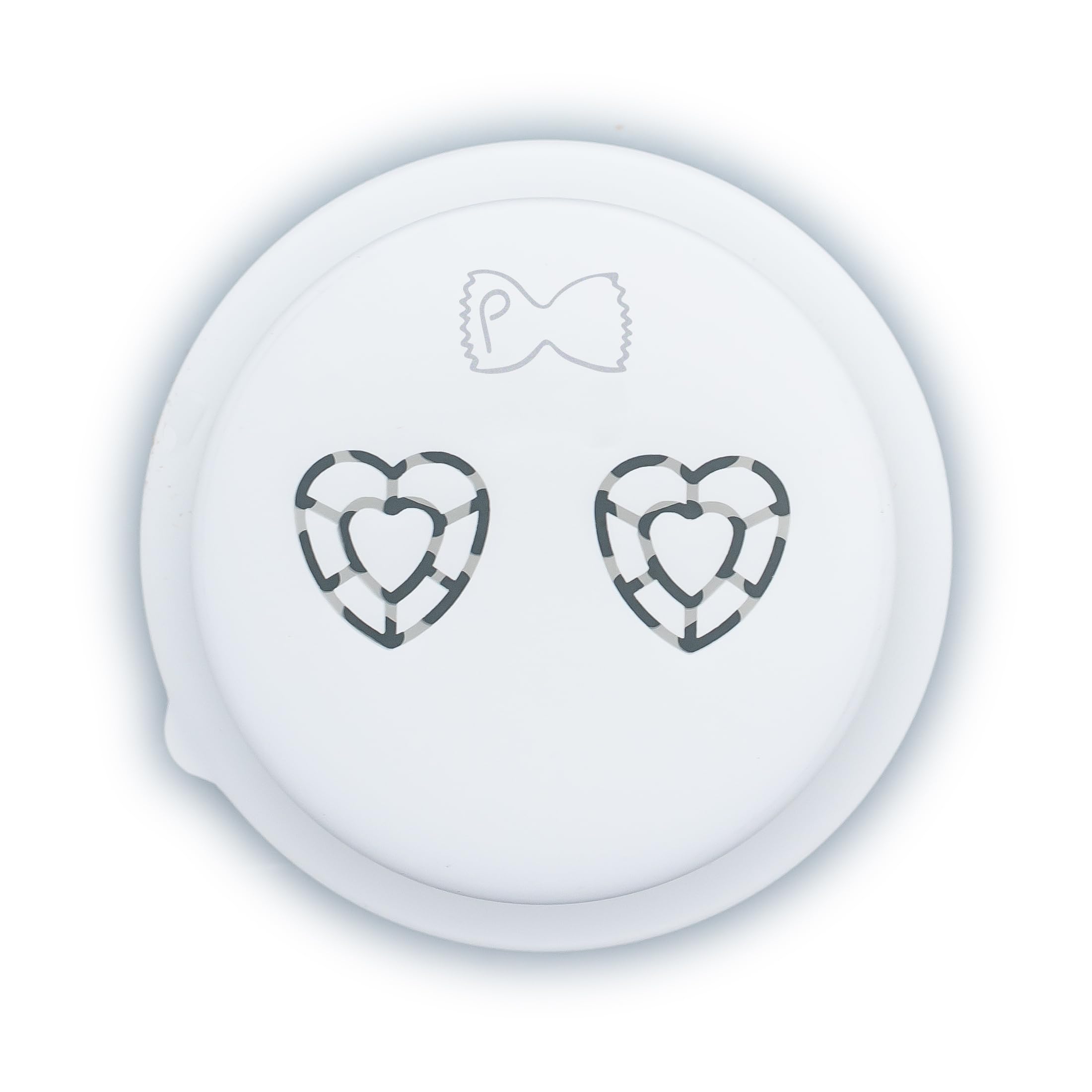 Pastidea - Die made of POM Heart Cuore compatible with Philips Avance Pasta Maker and Series 7000