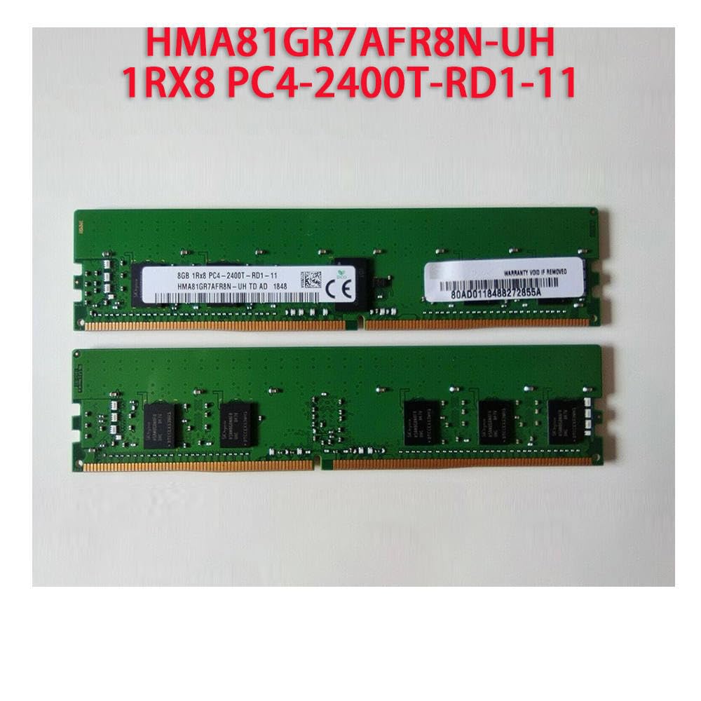 Micron 8GB DDR4 メモリ PC4-2400T-TH1-11 RAM 8GB DDR4 2400MHz 1RX8 PC4-2400T-RD1-11 HMA81GR7AFR8N-UH for SK