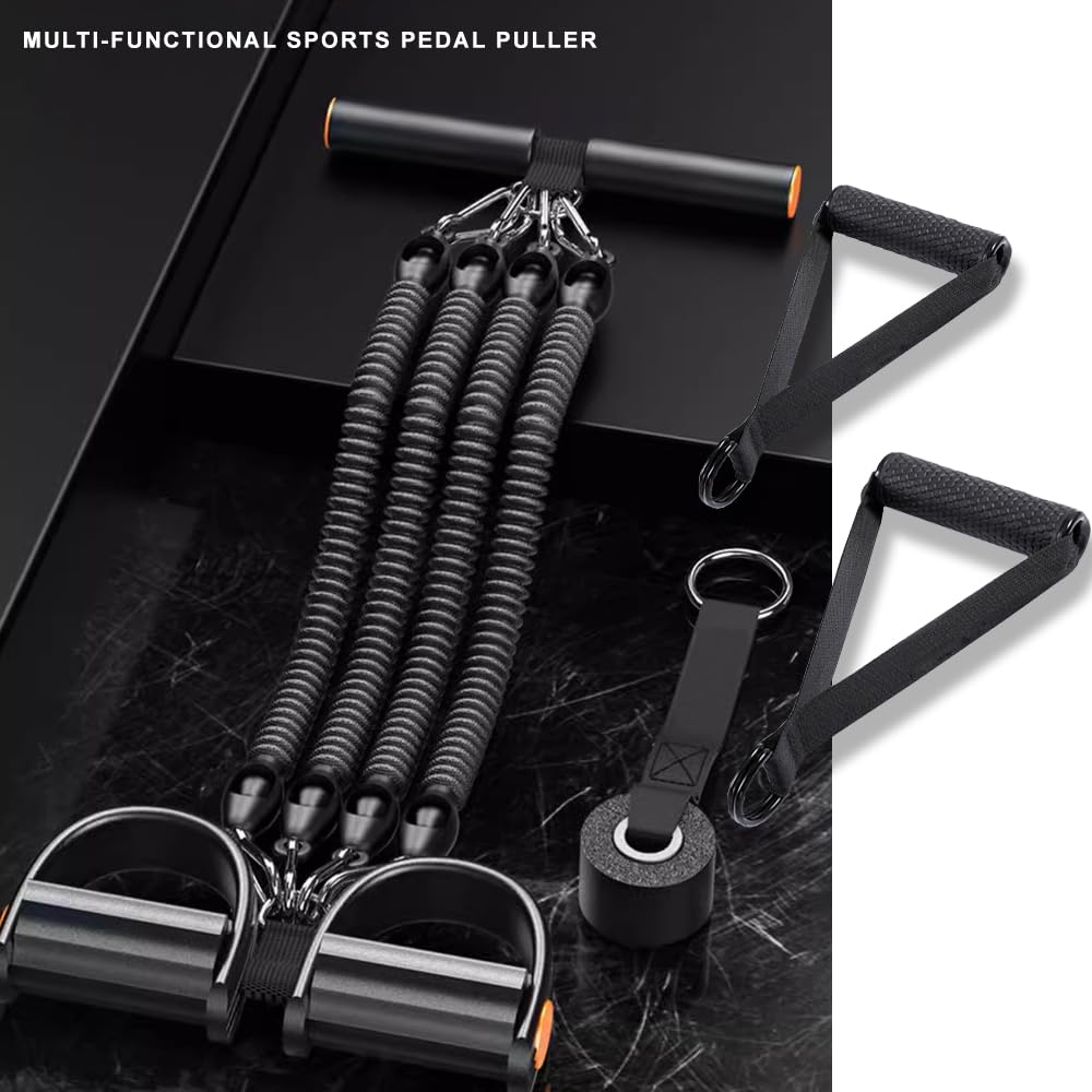 Multi-Functional Sports Pedal Puller, Elastic Sit-Up Tension Rope, Efficient Training, Home Fitness - Image 2
