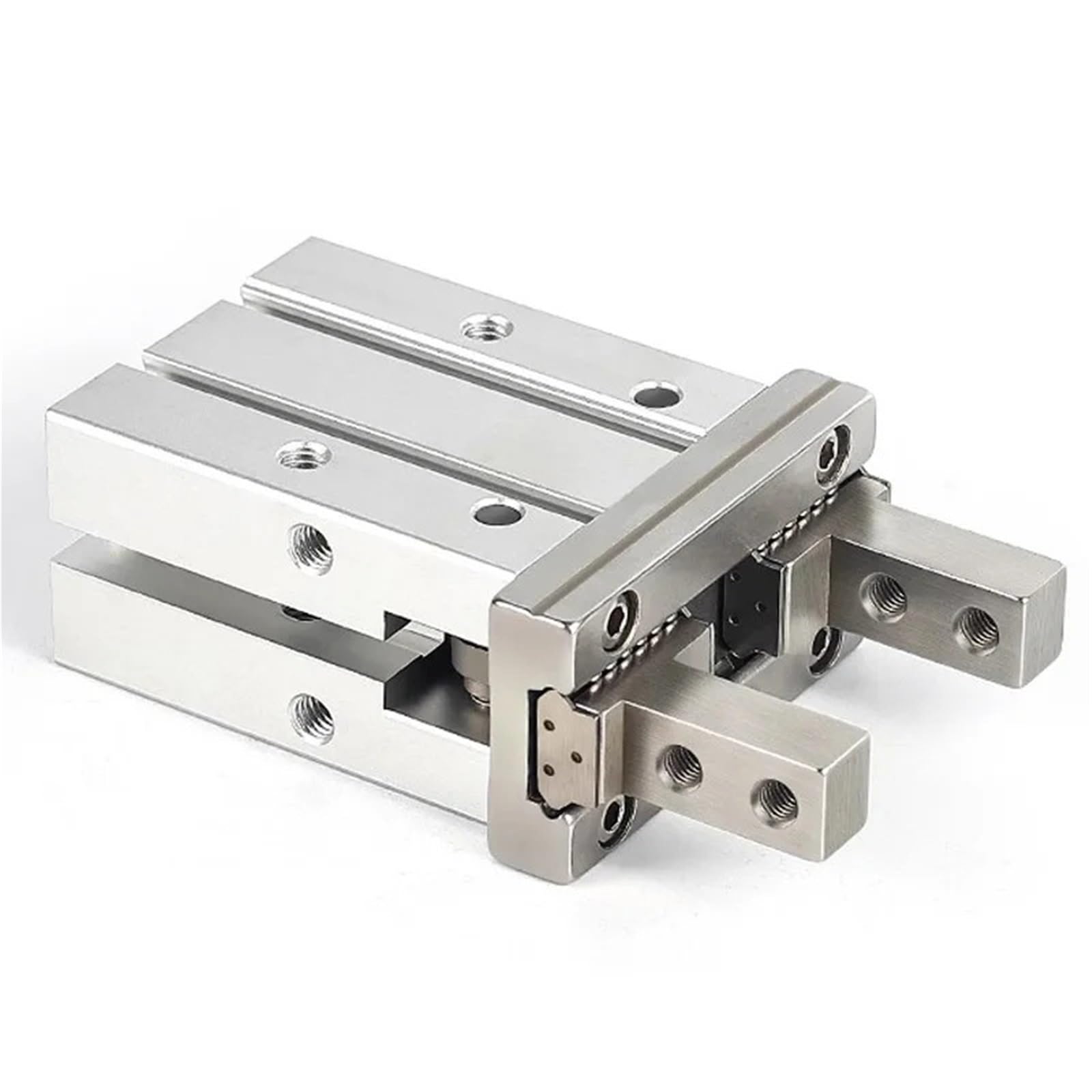 3 stücke MHZ2 Pneumatische Finger Luft Greifer Zylinder MHZL2-10D MHZ2-16D 6D 20D 25D 32D 40D Aluminium Klemmen Finger Zylinder(Red)