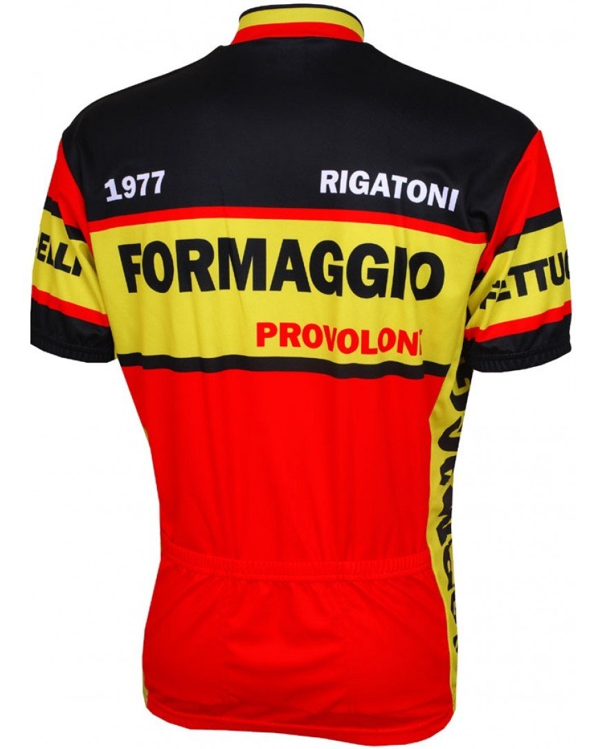 World Jerseys Formaggio 1977 Retro Cycling Jersey (XX-Large)