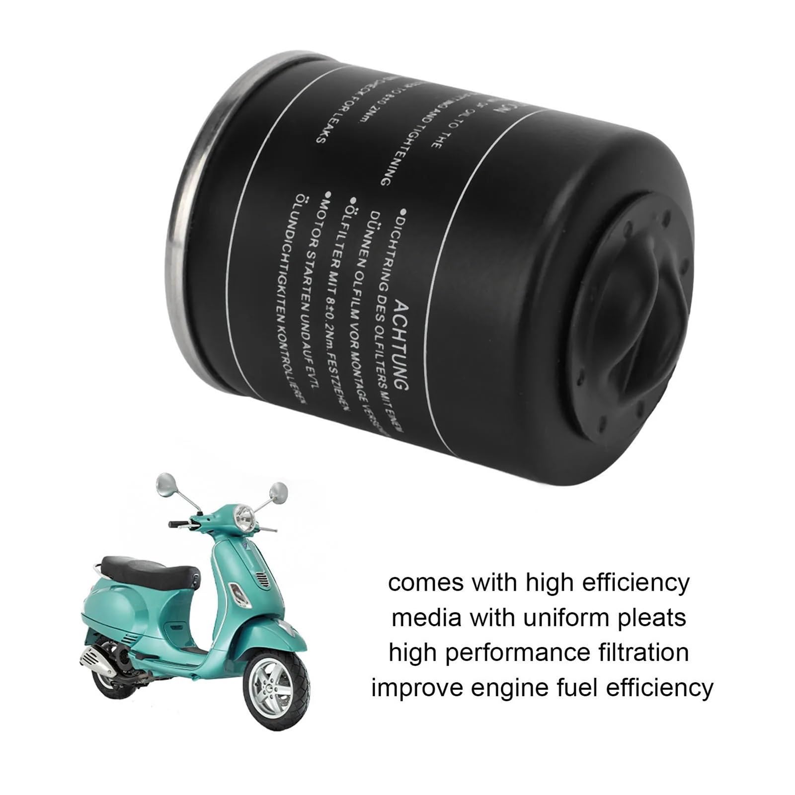 Filtri olio per moto Adatto Per Vespa LX S ET4 GTS GTV 50 125 150 200 250 300 300i X7 X8 X9 Sostituzione Del Filtro Dell'olio Per Moto