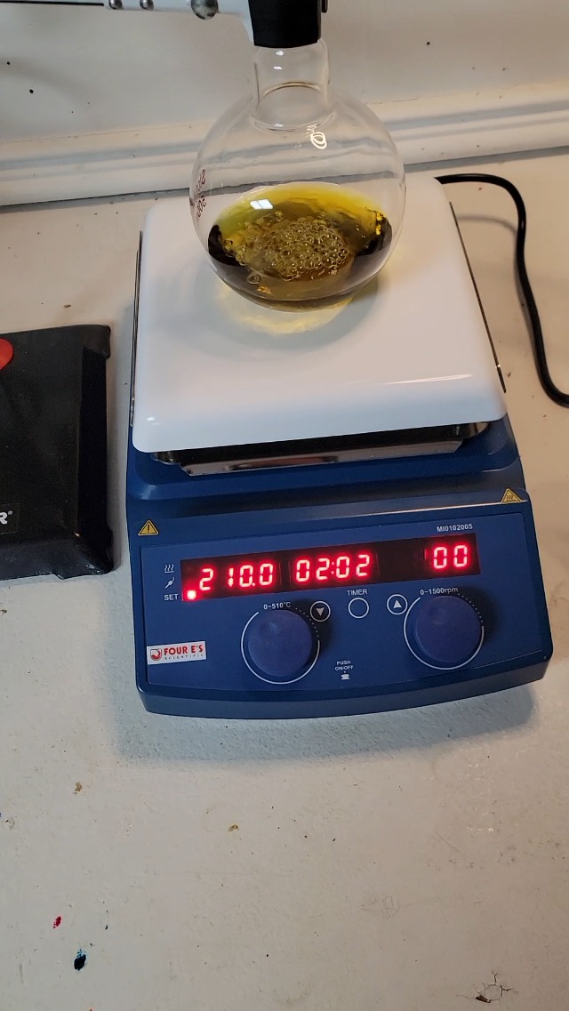 FOUR E'S SCIENTIFIC 510℃/950°F 7 Inch Magnetic Stirrer Hot Plate