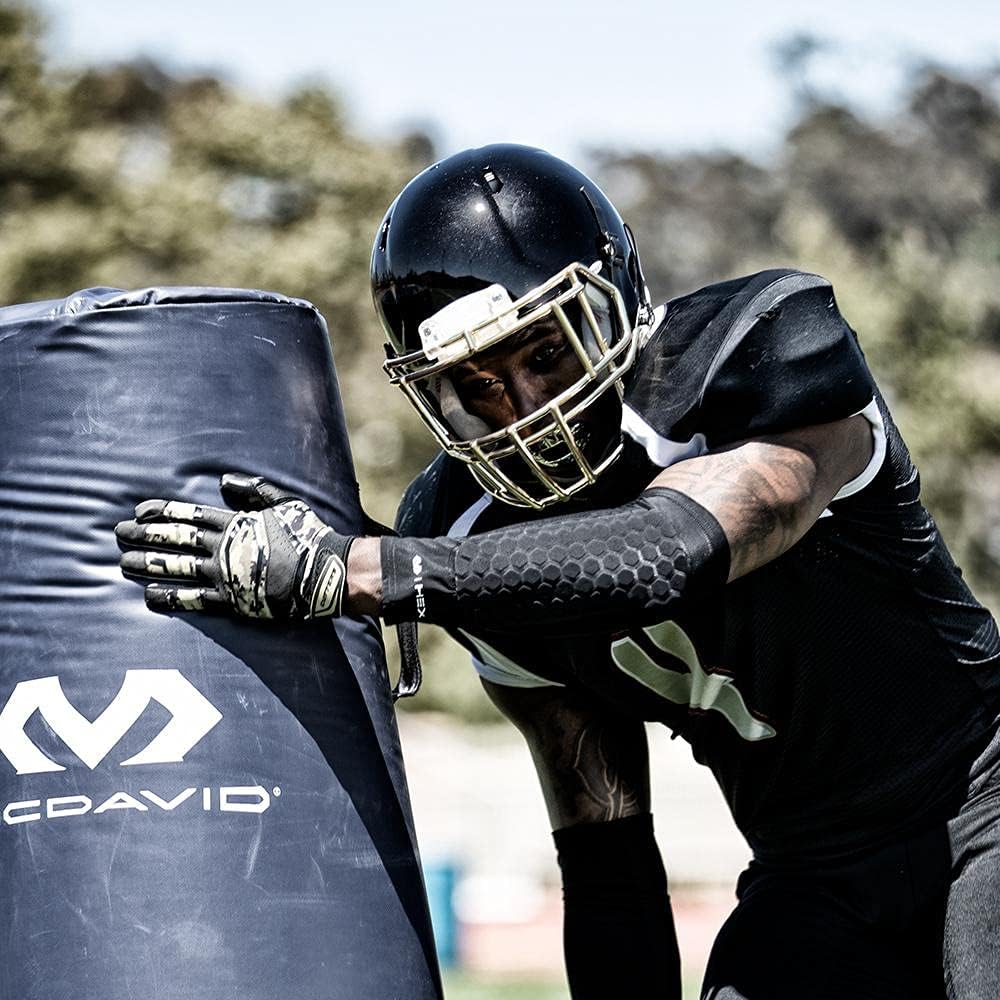 Buy 1 get 1 🔥 McDavid Hex Padded Forearm Compression Sleeve for Football & Contact Sports, Moisture Wicking to Keep You Dry & Cool, Includes 2 Sleeves Exclusive Discount 60% Price McDavid Hex Padded Forearm Compression Sleeve for Football & Contact Sports, Moisture Wicking to Keep You Dry & Cool, Includes 2 Sleeves