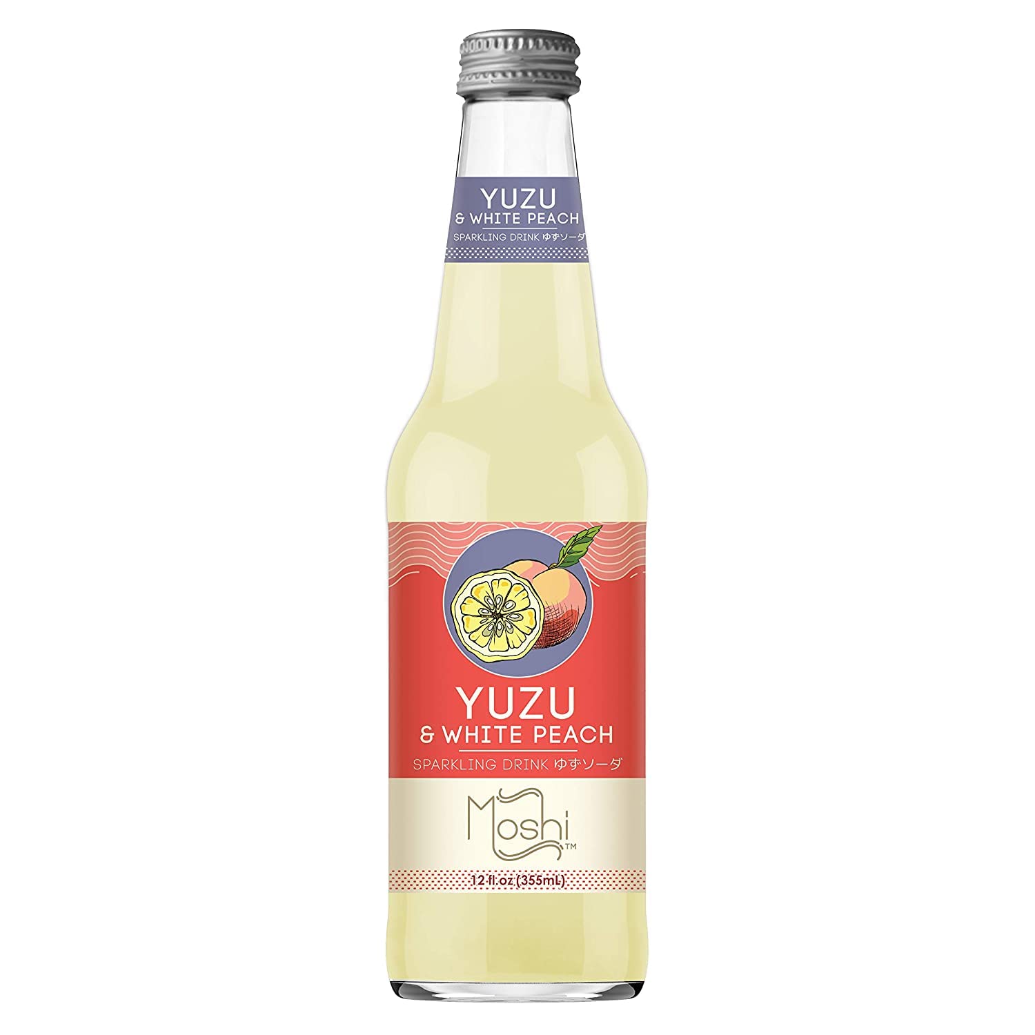 Amazon.com : Moshi Yuzu Sparkling Drink, Aromatic and Zesty, Made