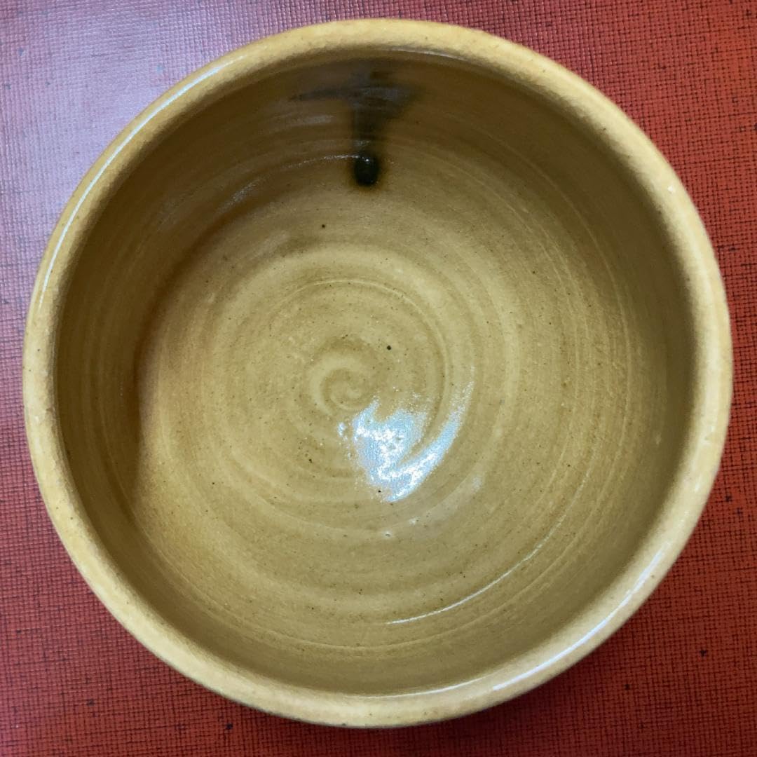 値下げ】水野敬子 黄瀬戸 花入 【真作保証】