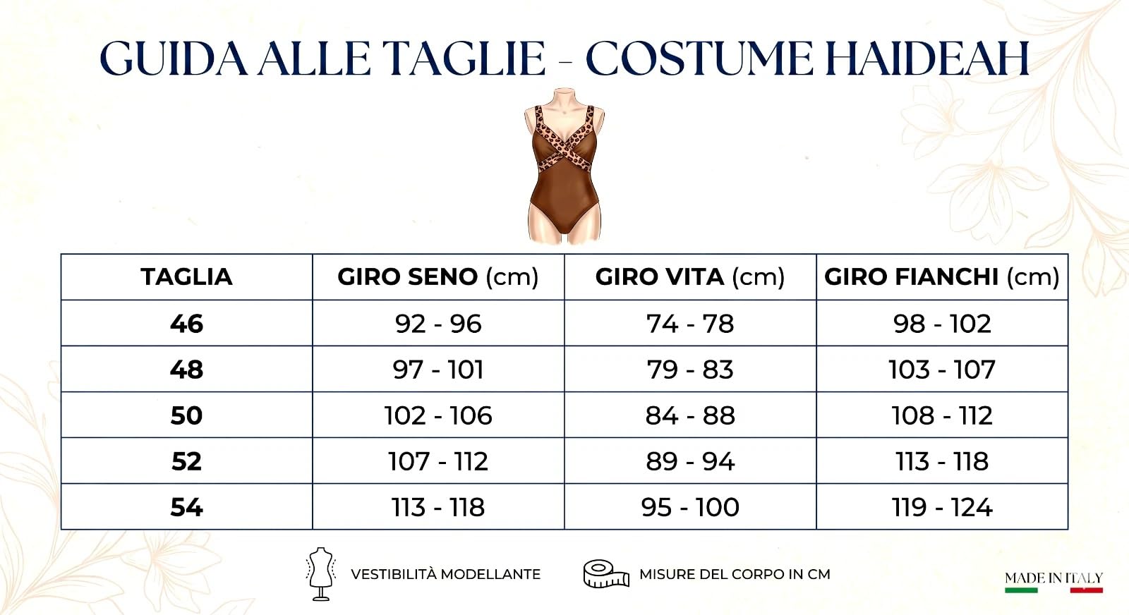 HAIDEAH Costume Mare Intero Donna Modellante Preformato Resistente al Cloro 23054