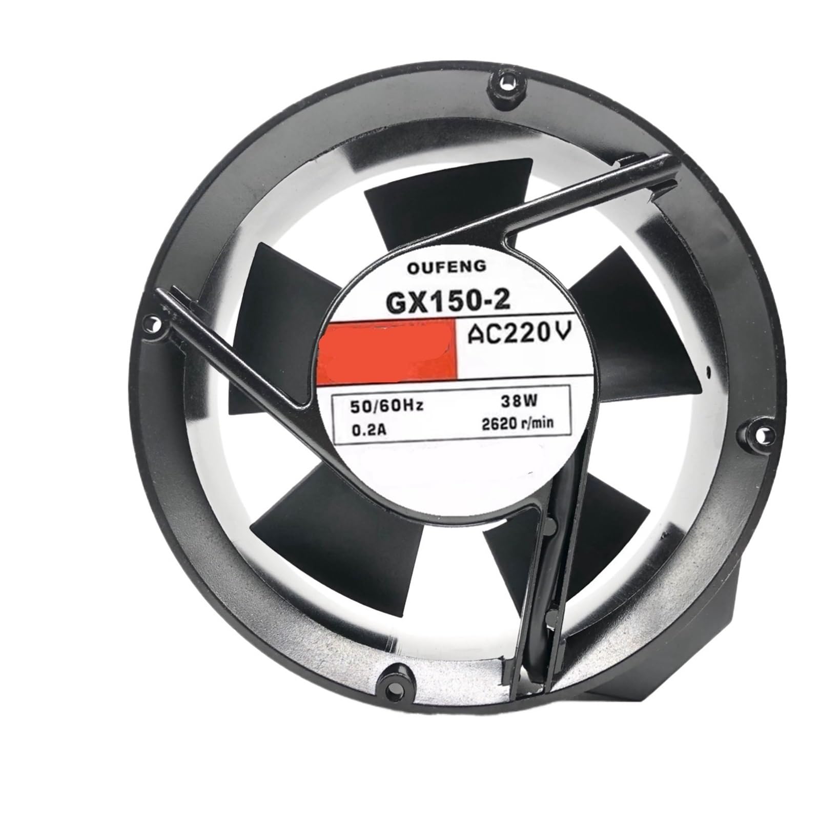 Fcarumiqp One Color Gx150-2 220V 50/60Hz 38W 0.2A 17251 172 * 51Mm Cooling Fan