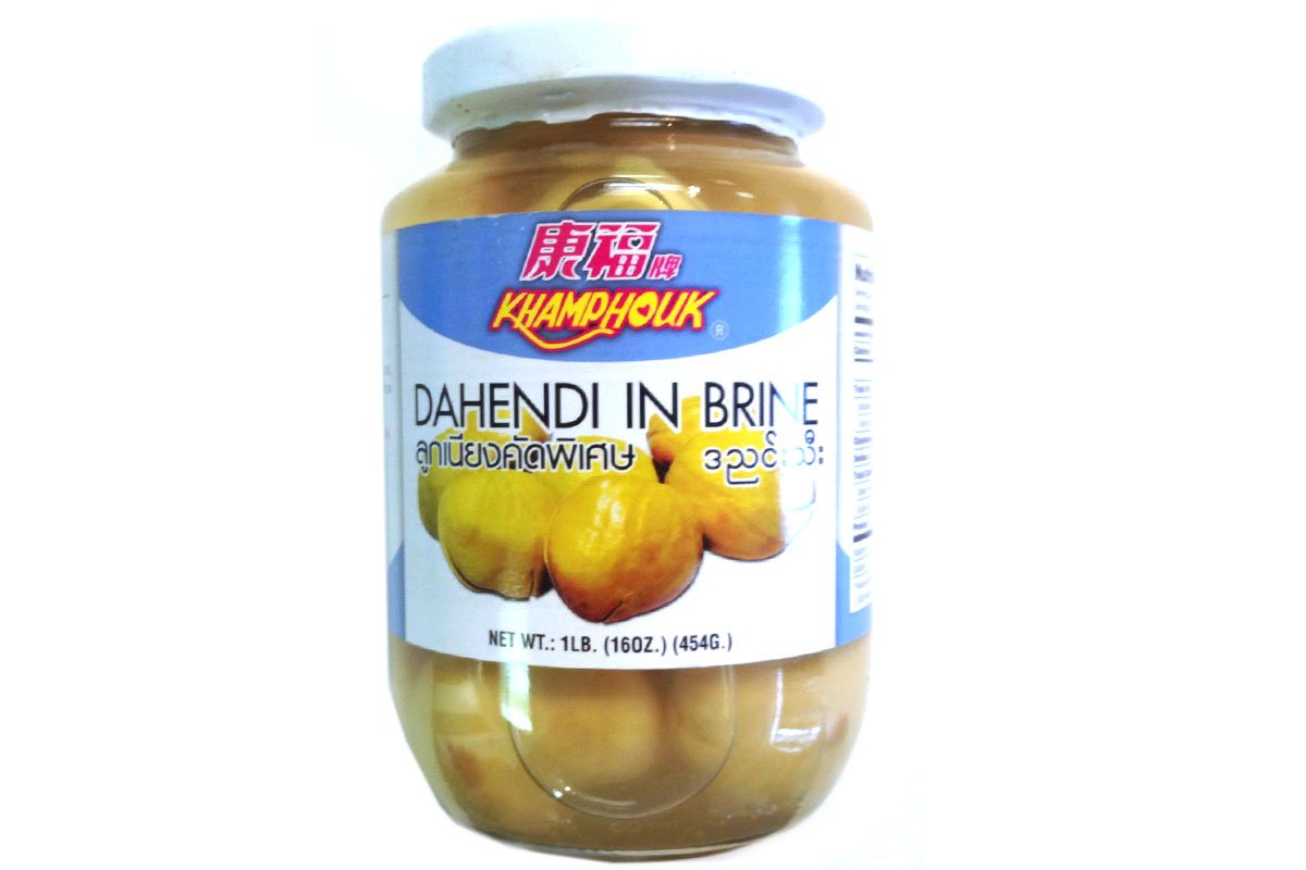 Dahendi in Brine (Louk Neang Pickled / Jengkol) - 16oz (Pack of 1)