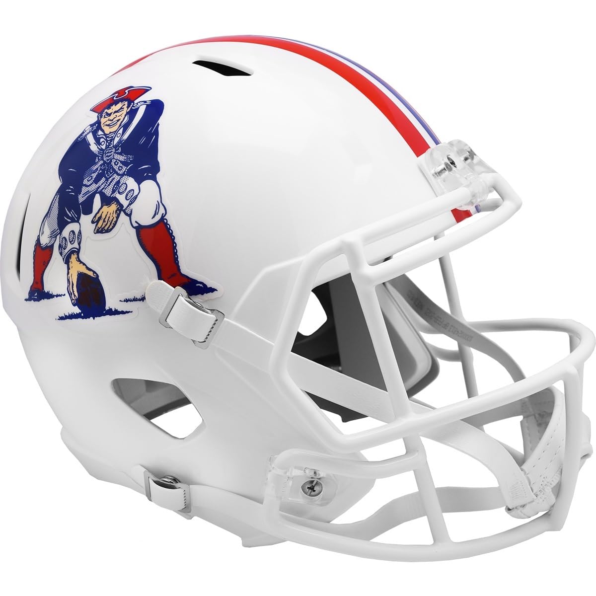 Amazon.com: New England Patriots 1982 to 1989 Throwback Riddell Speed Replica Full Size Helmet - NFL Replica Helmets : Sports & Outdoors Amazon.com: New England Patriots 1982 to 1989 Throwback Riddell Speed Replica Full Size Helmet - NFL Replica Helmets : Sports & Outdoors