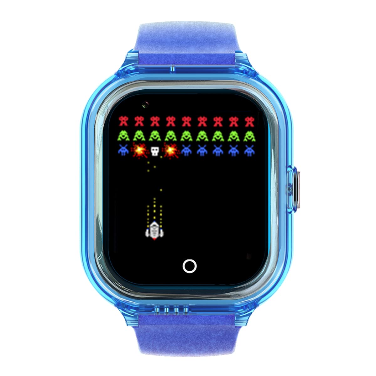 SaveFamily Enjoy | Reloj Inteligente Niño con Localizador GPS, Juegos Divertidos, Cámara, Vídeo, Llamadas, Música, Podómetro, SOS | SIM Incluida - Color Azul