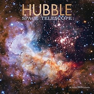 Hubble Space Telescope 2019 12 x 12 Inch Monthly Square Wall Calendar by Wyman, Science Space Technology